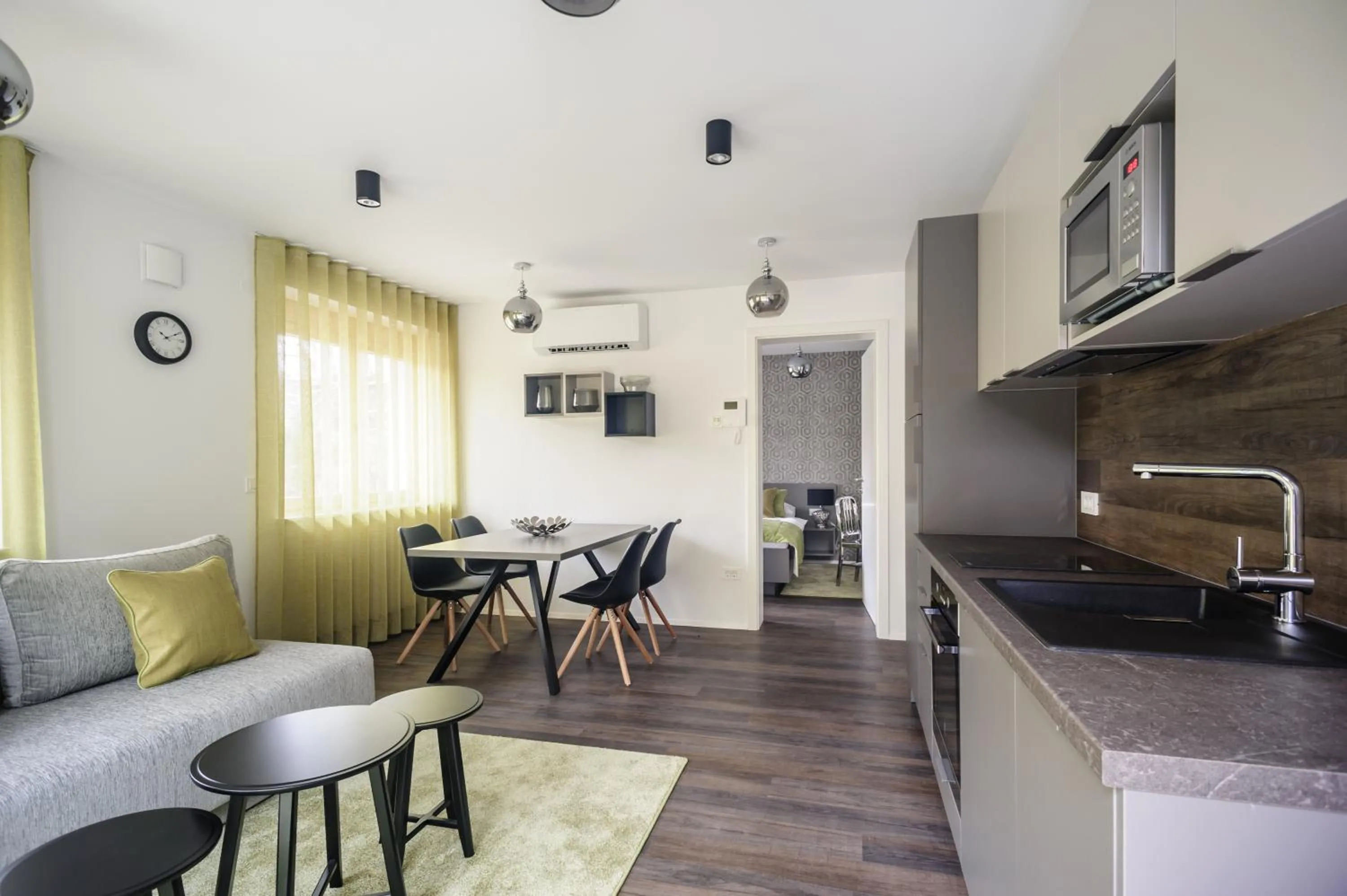 Kitchen or kitchenette in Apartments Villa Tatiana