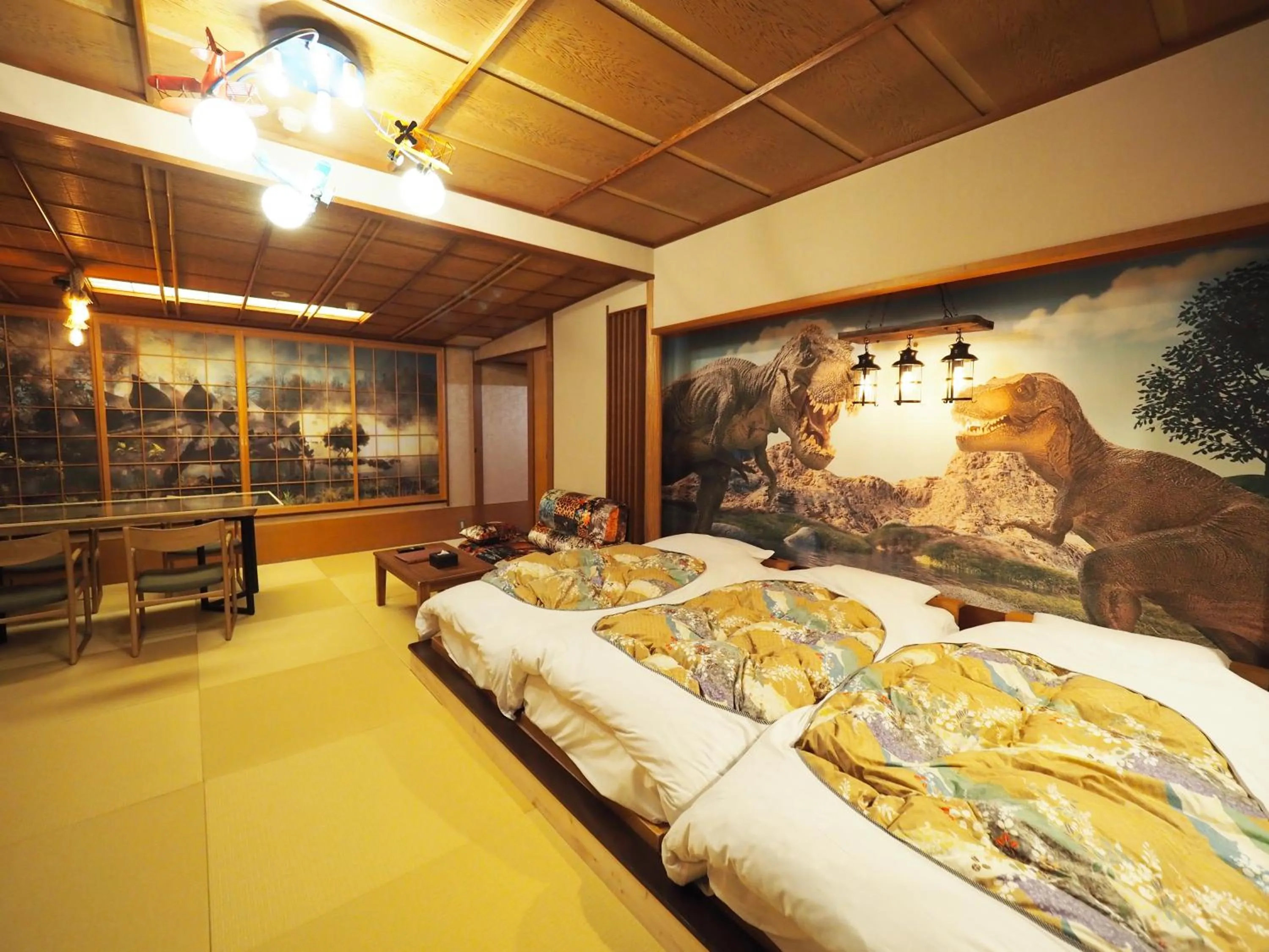 Photo of the whole room, Bed in Houshoutei