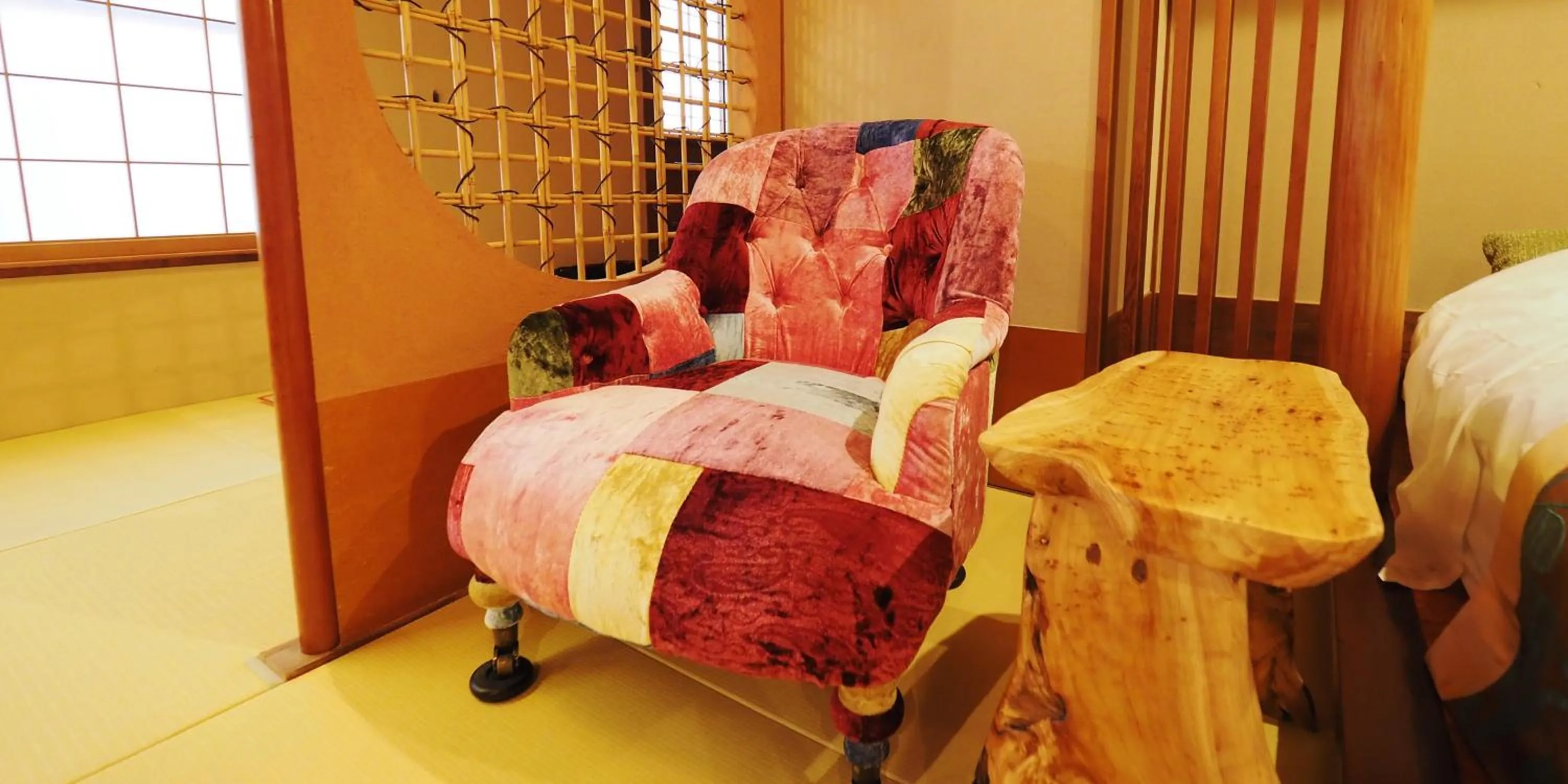 Photo of the whole room, Bed in Houshoutei