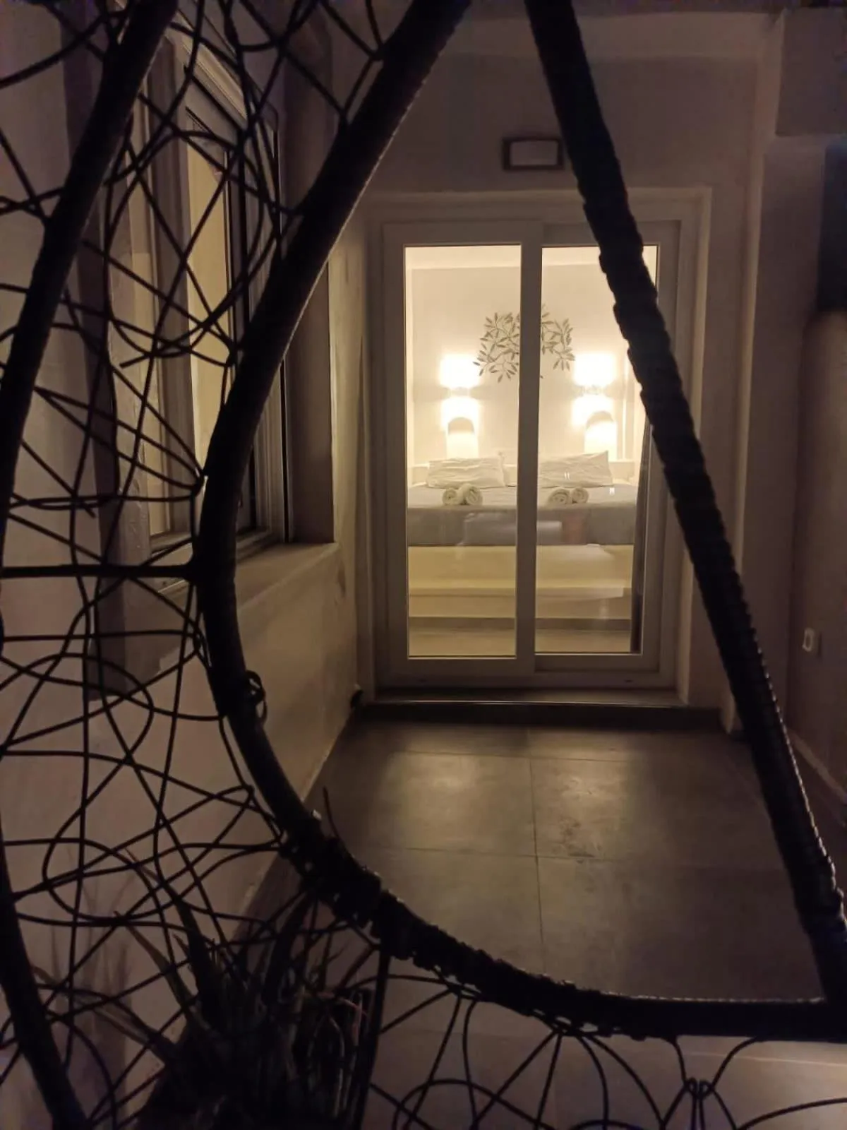 Balcony/Terrace in The Muses of Santorini Private Jacuzzi Suites