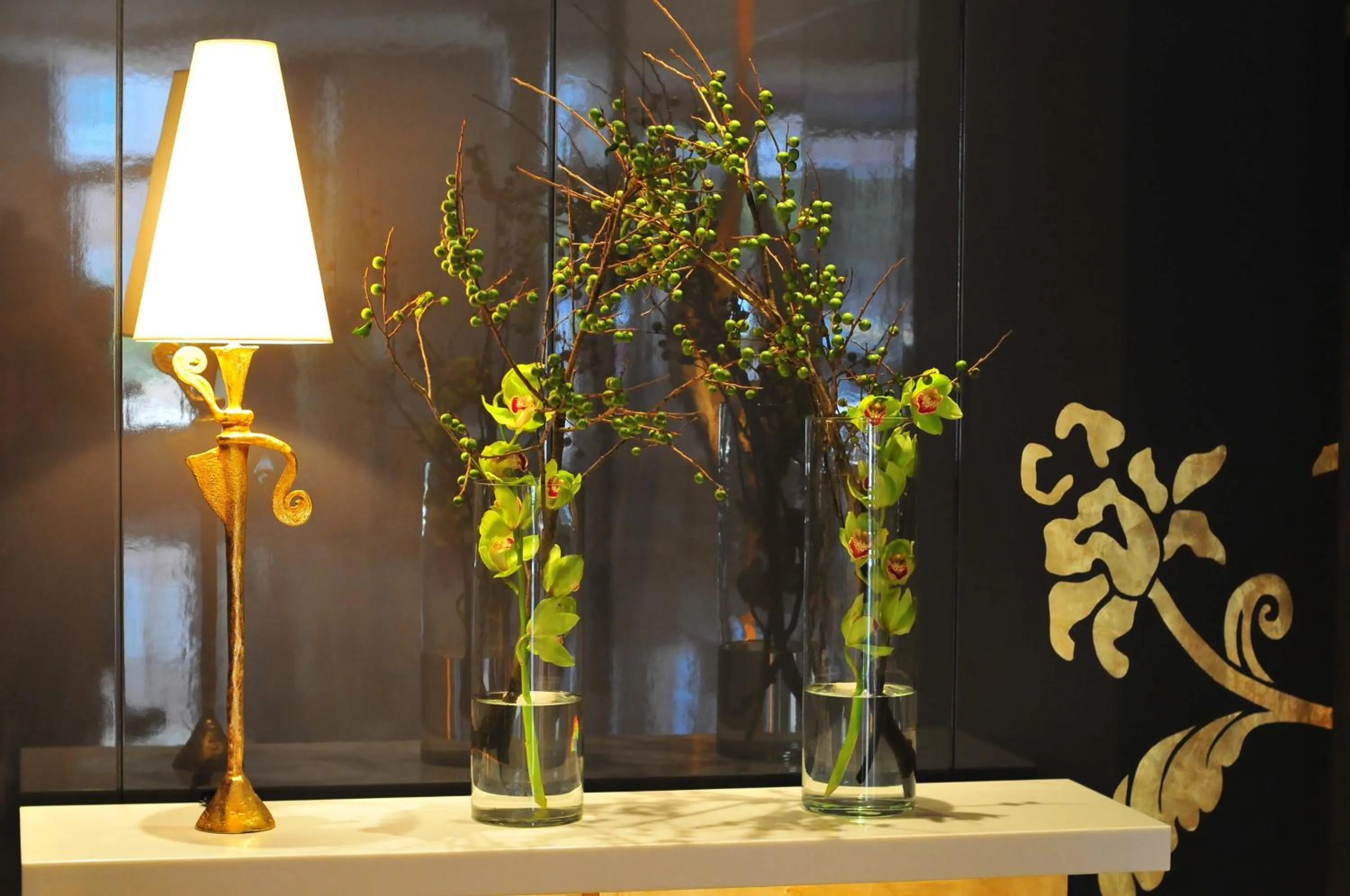 Decorative detail in Monarch Skyline Hotel-Near Taimall