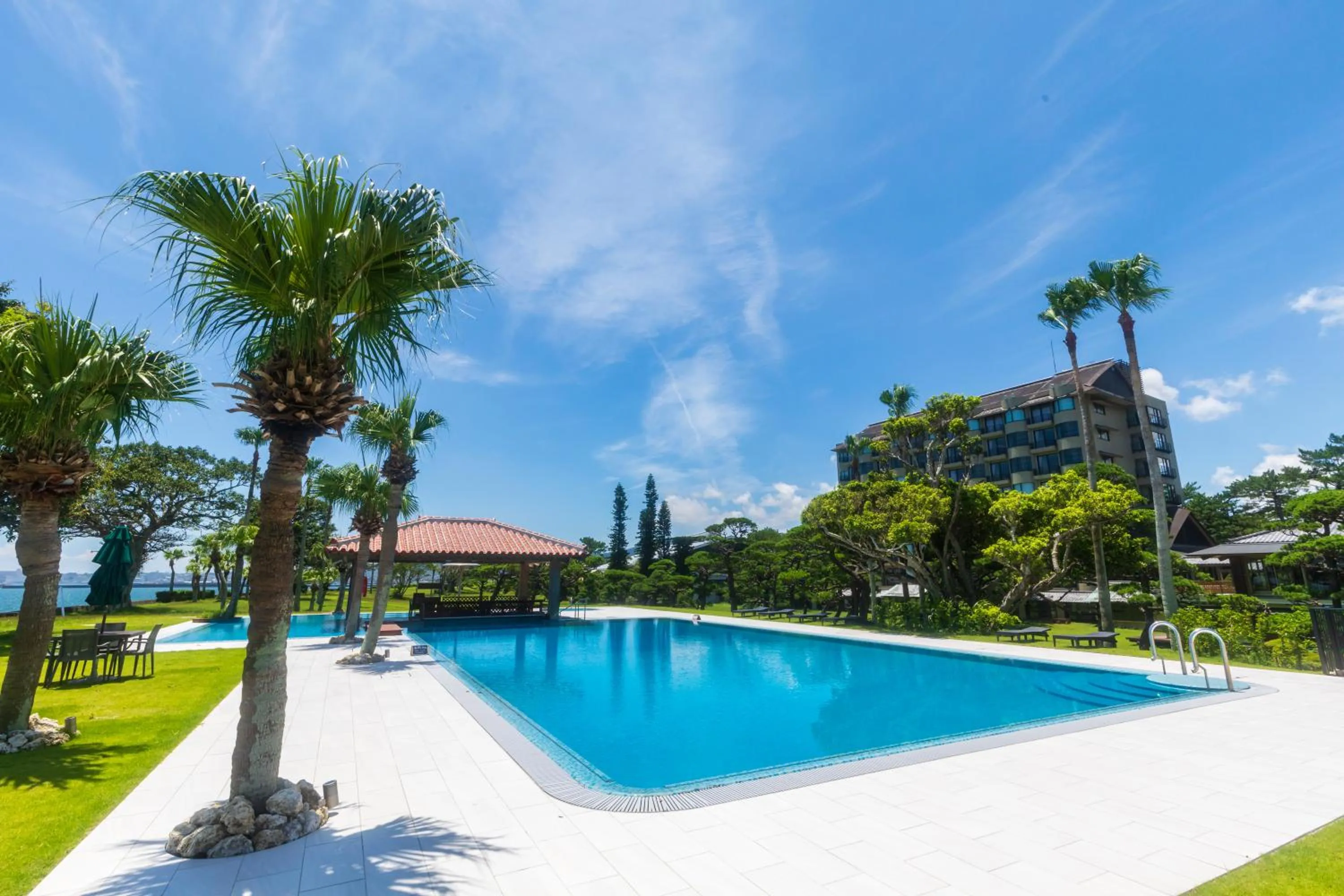 Swimming pool in Kagoshima Sunamushionsen Ibusuki Hakusuikan