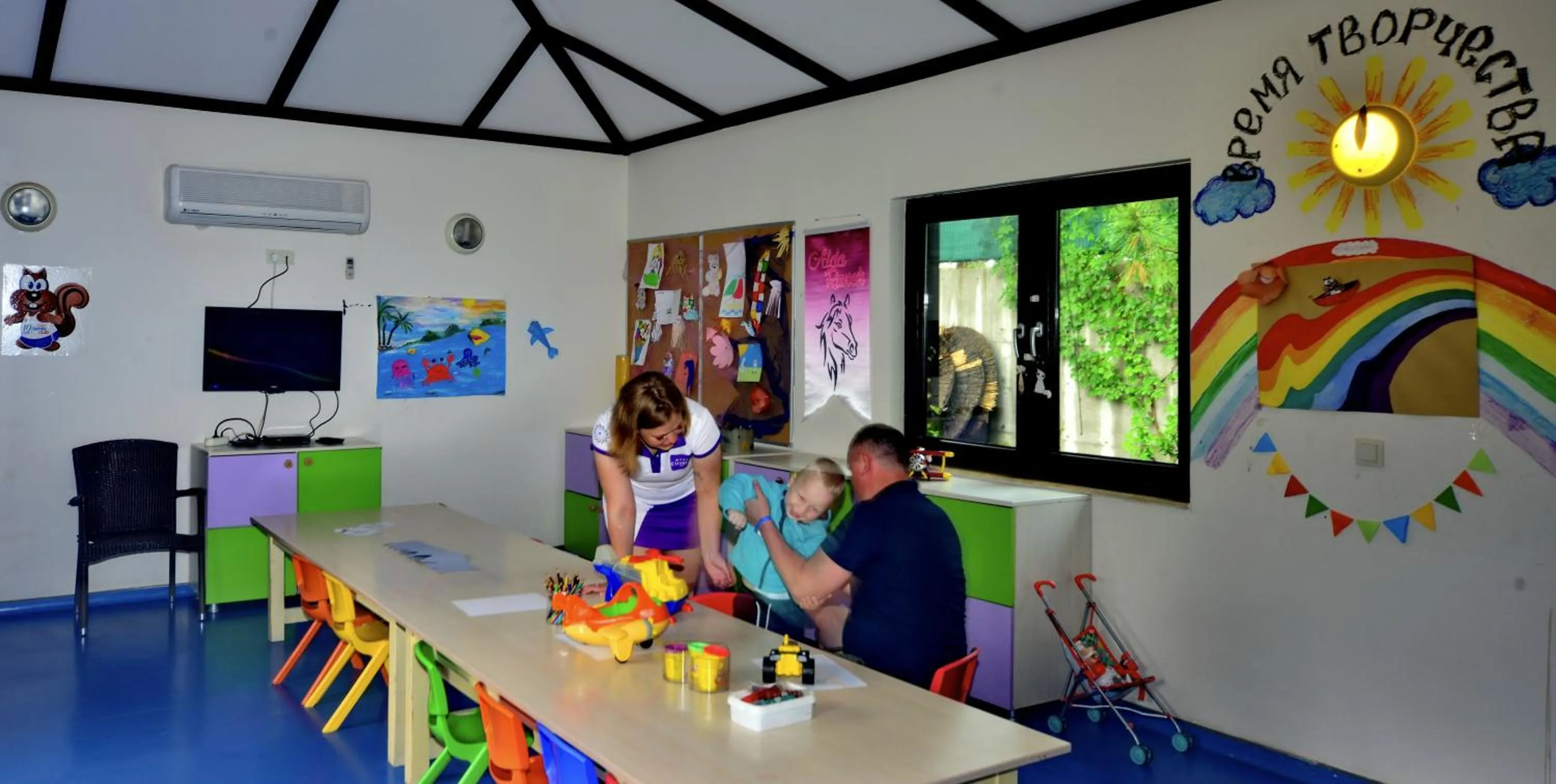 Kids's club in Champion Holiday Village