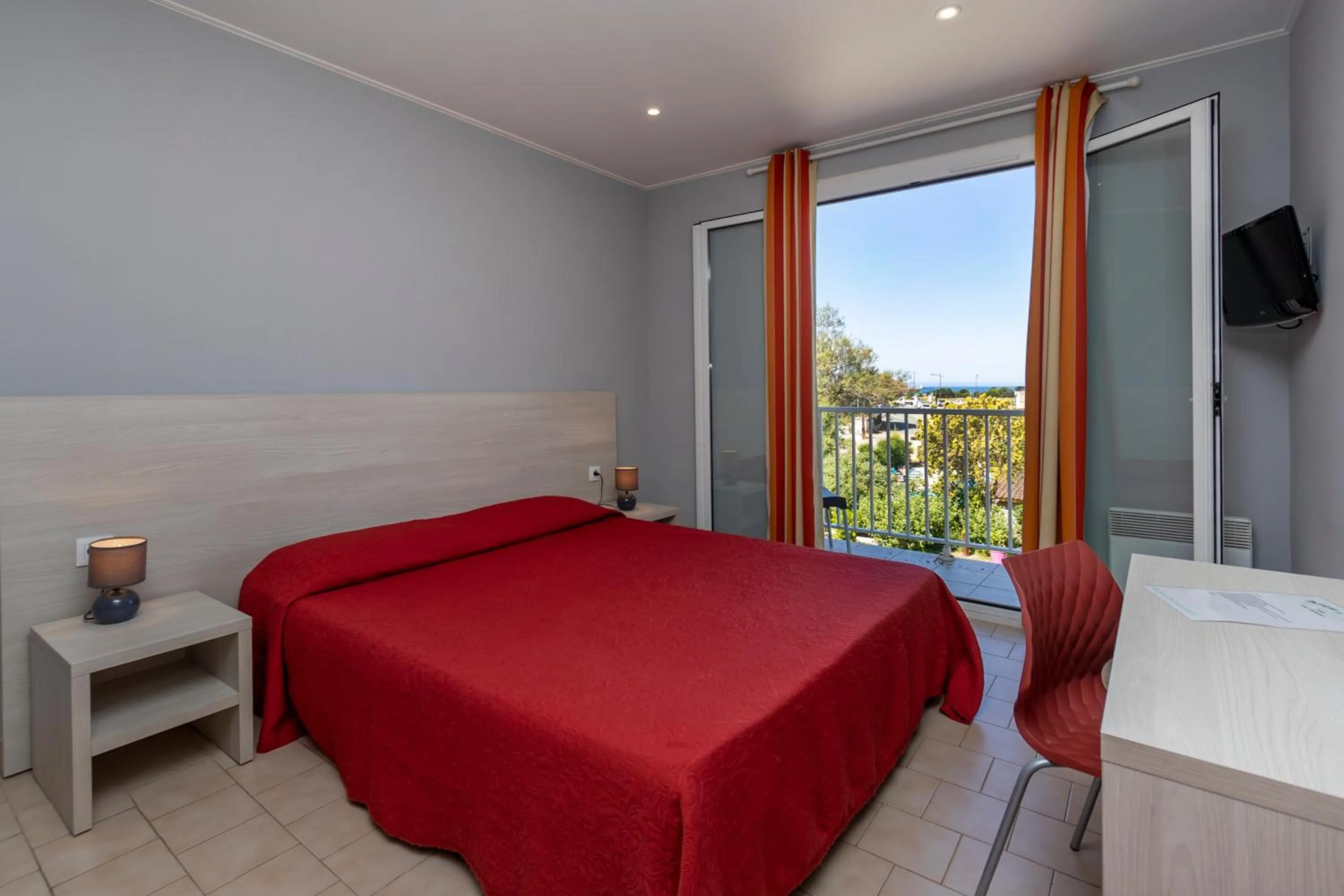 Bed in Hotel Arcu Di Sole