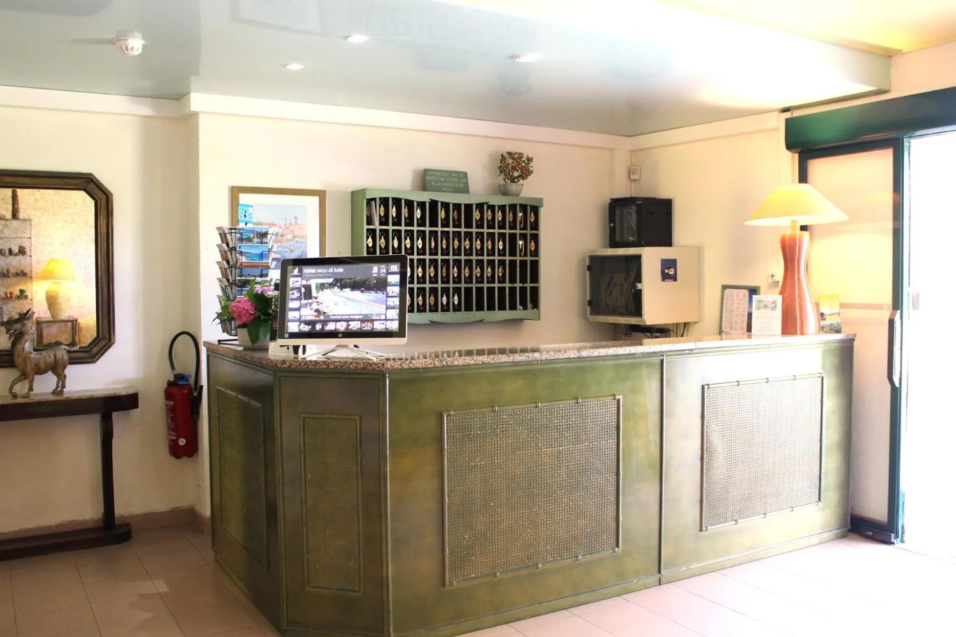 Lobby or reception in Hotel Arcu Di Sole