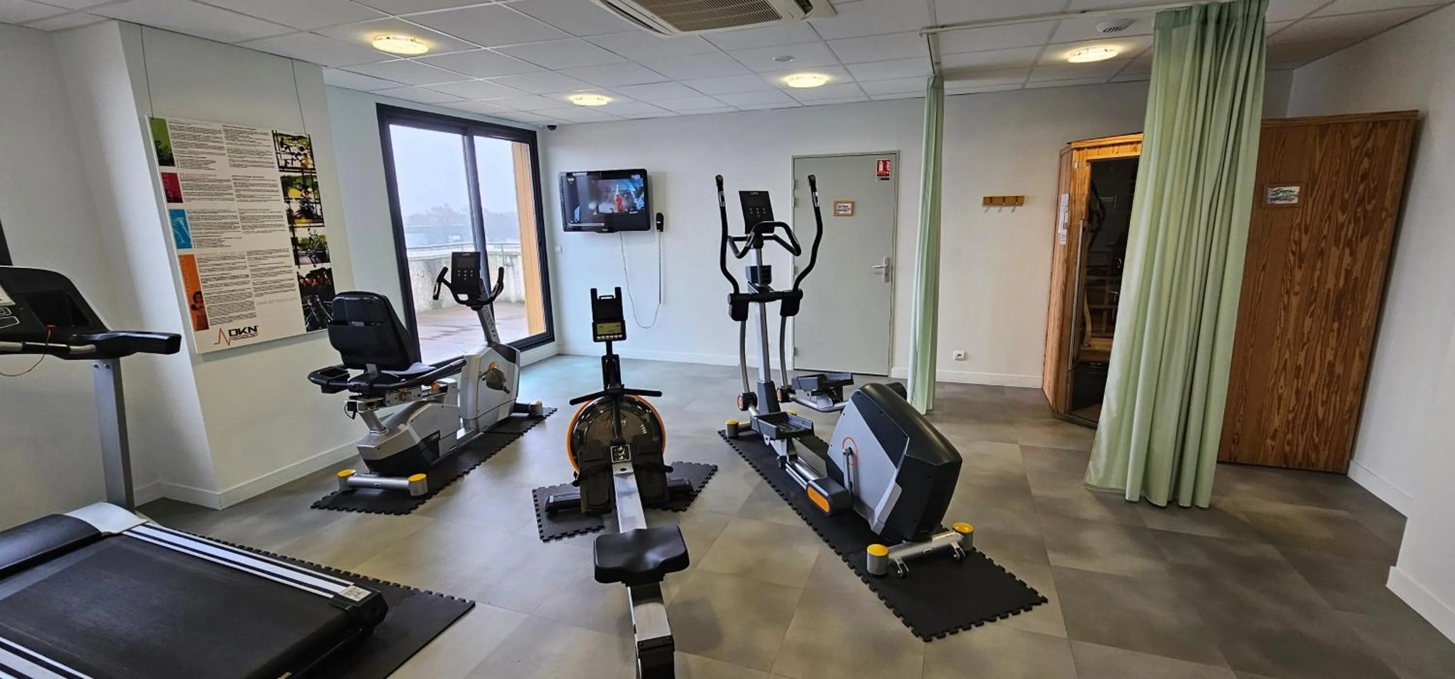 Fitness centre/facilities in Brit Hotel Vendée Mer