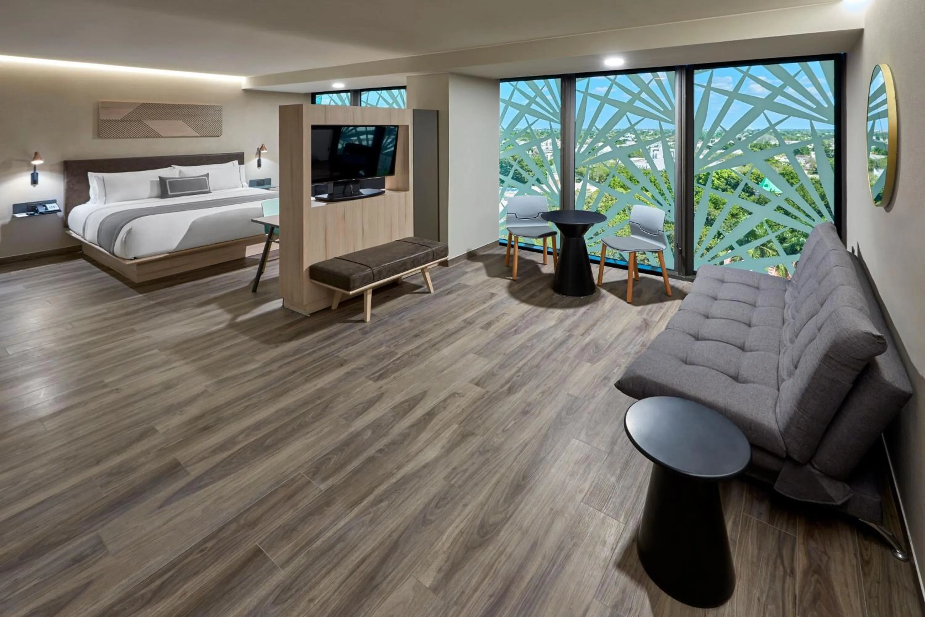 Bedroom, Bed in City Express Plus by Marriott Merida