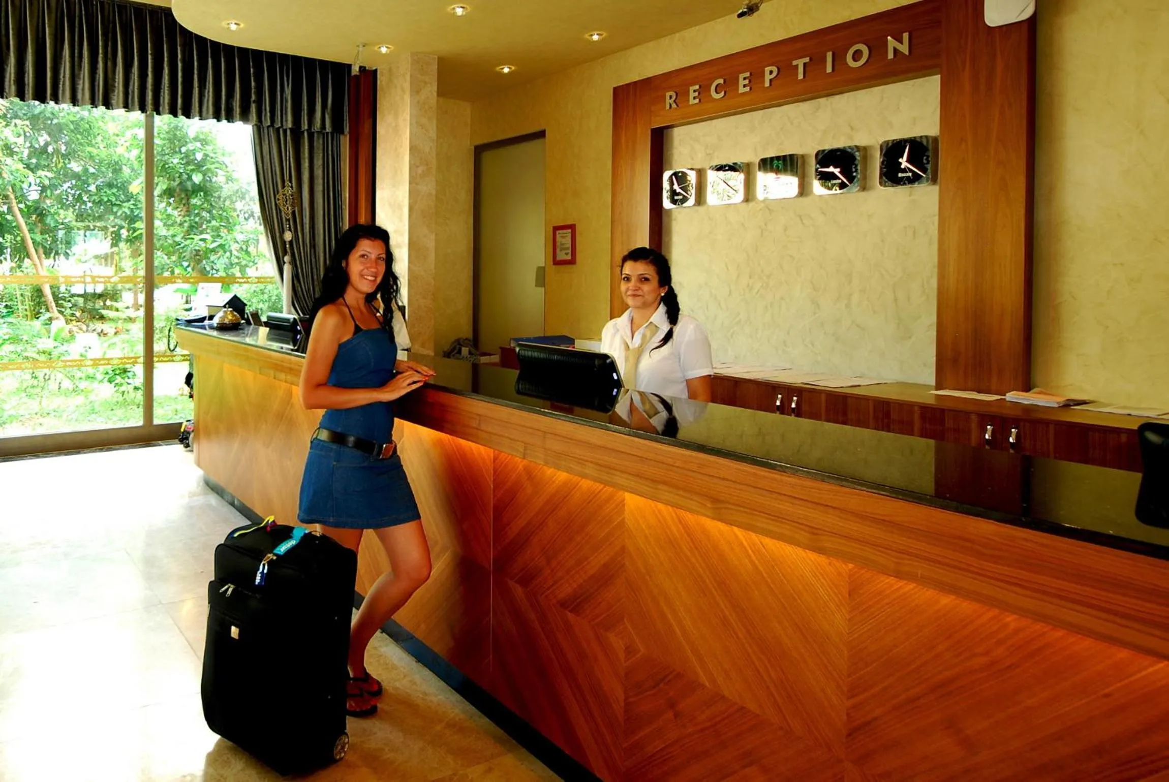 Staff in Pasa Beach Hotel
