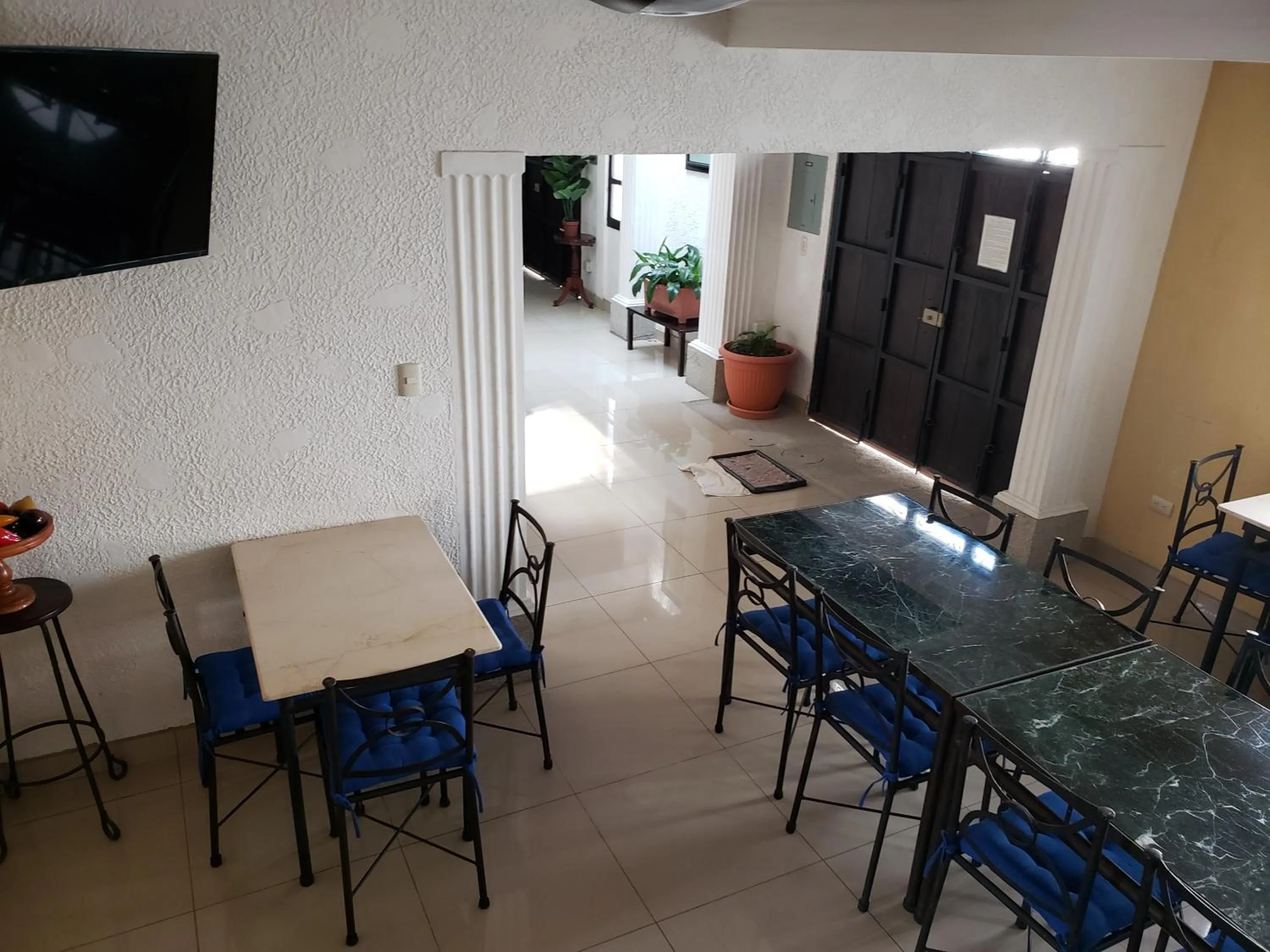 Seating area in La Capitanía