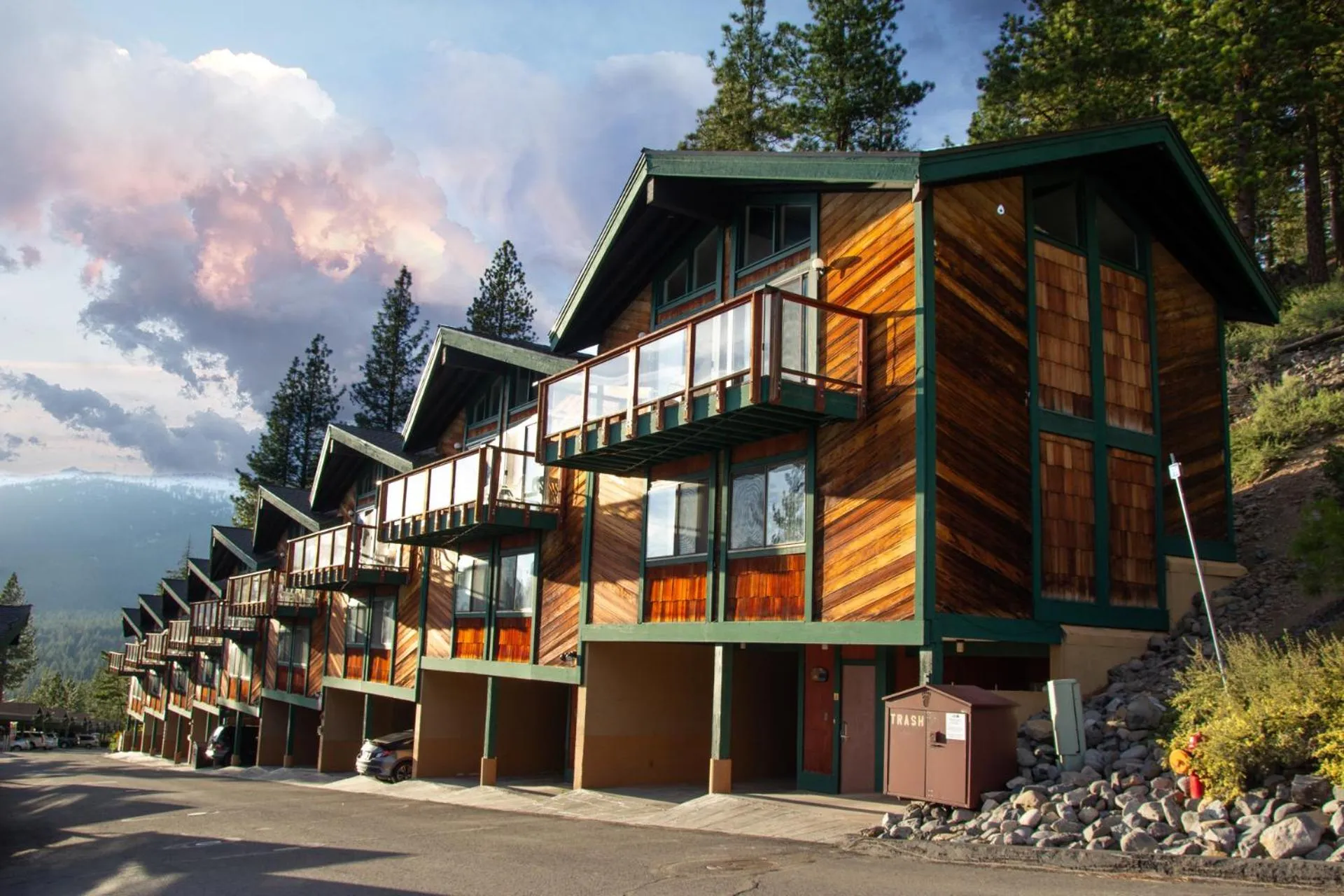 Property building in Tahoe Chaparral