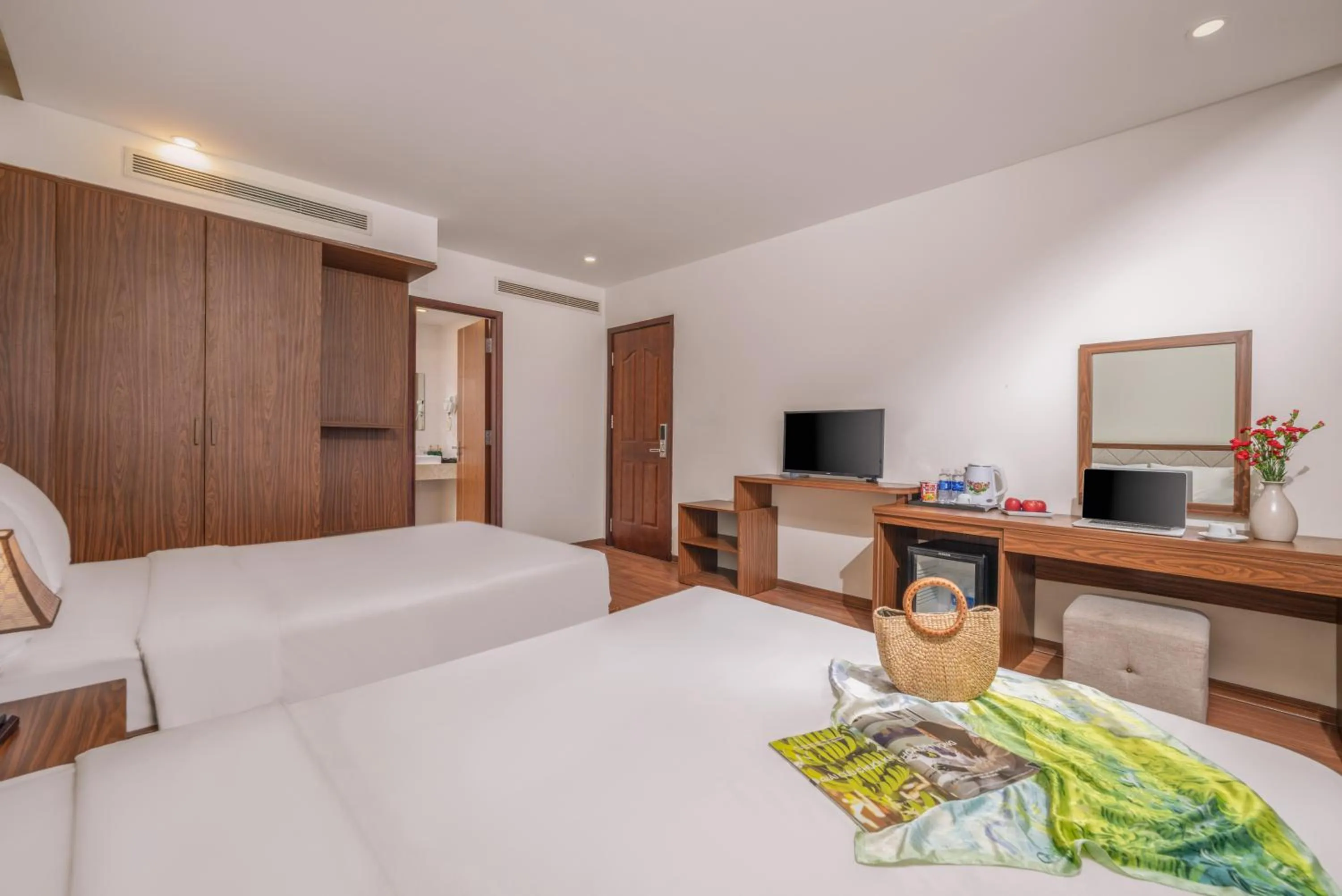 Bed in De Lamour Hotel Da Nang