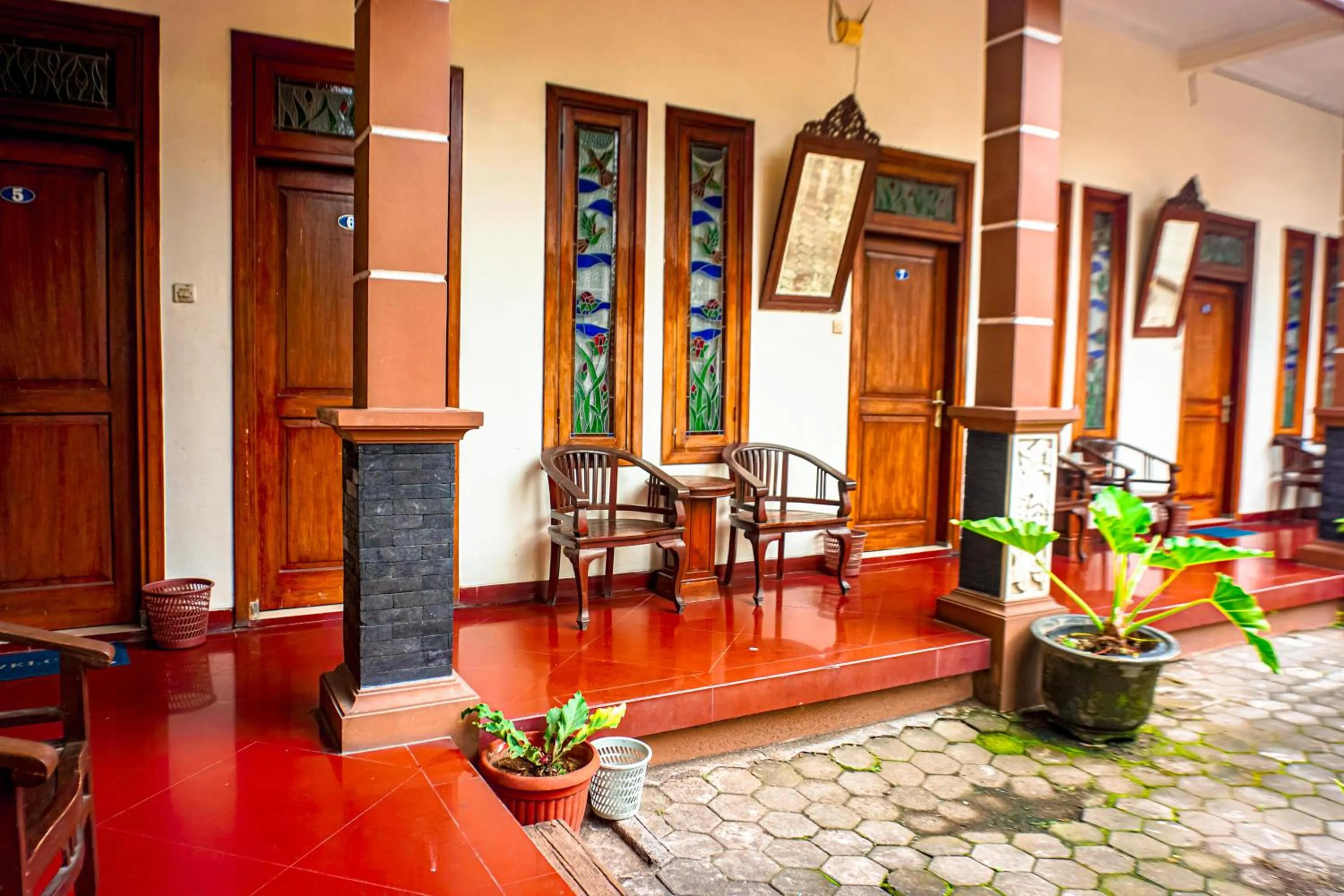 Balcony/Terrace in Hotel Laweyan Solo