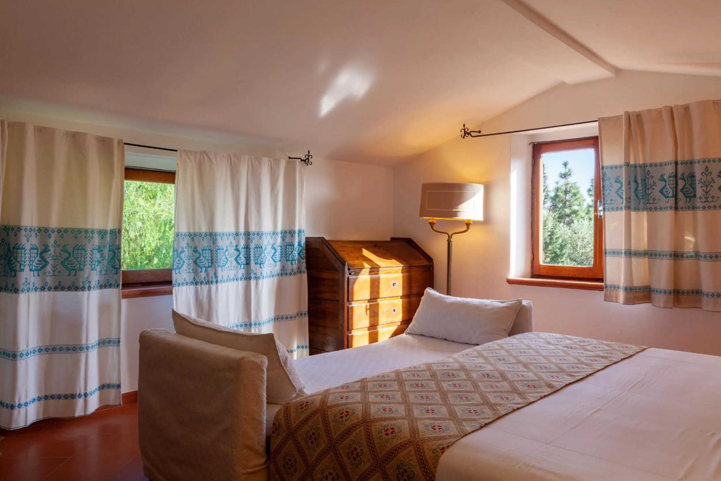 Bed in Nora Club Hotel & Spa