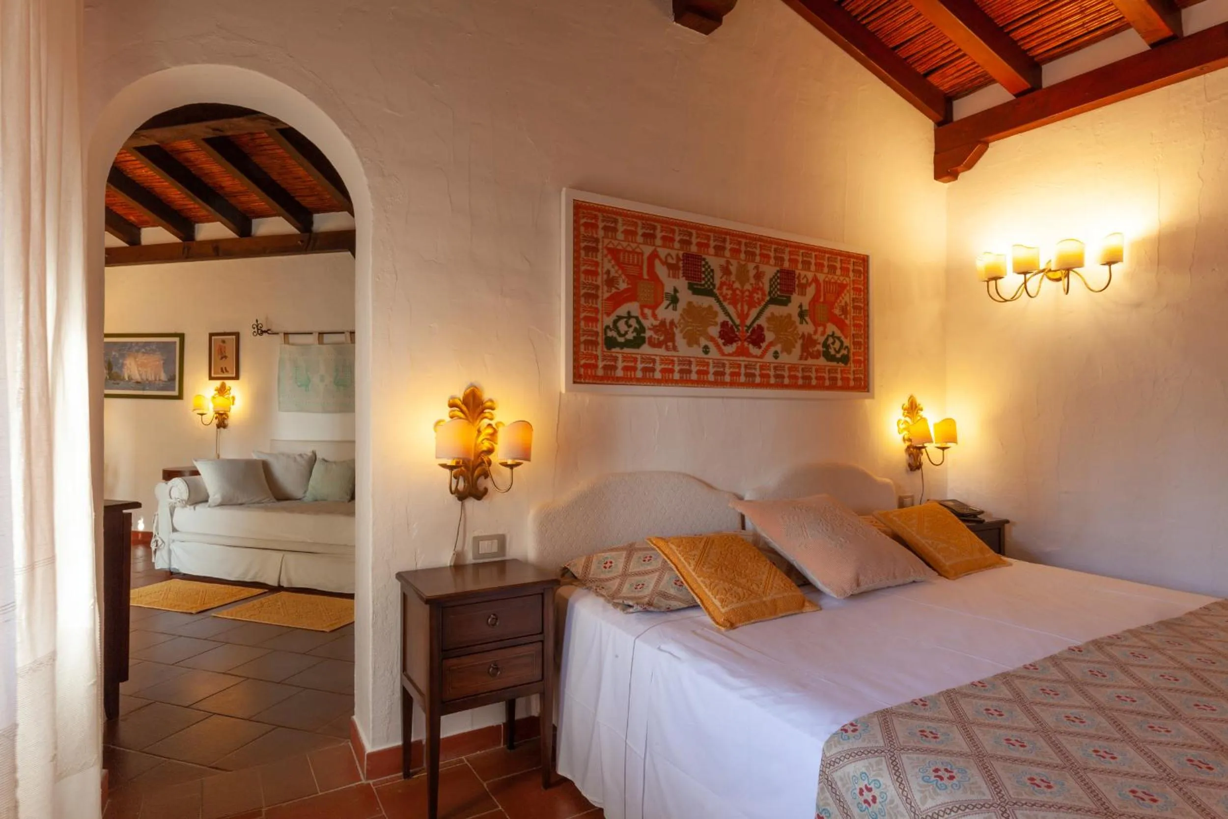 Photo of the whole room, Bed in Nora Club Hotel & Spa