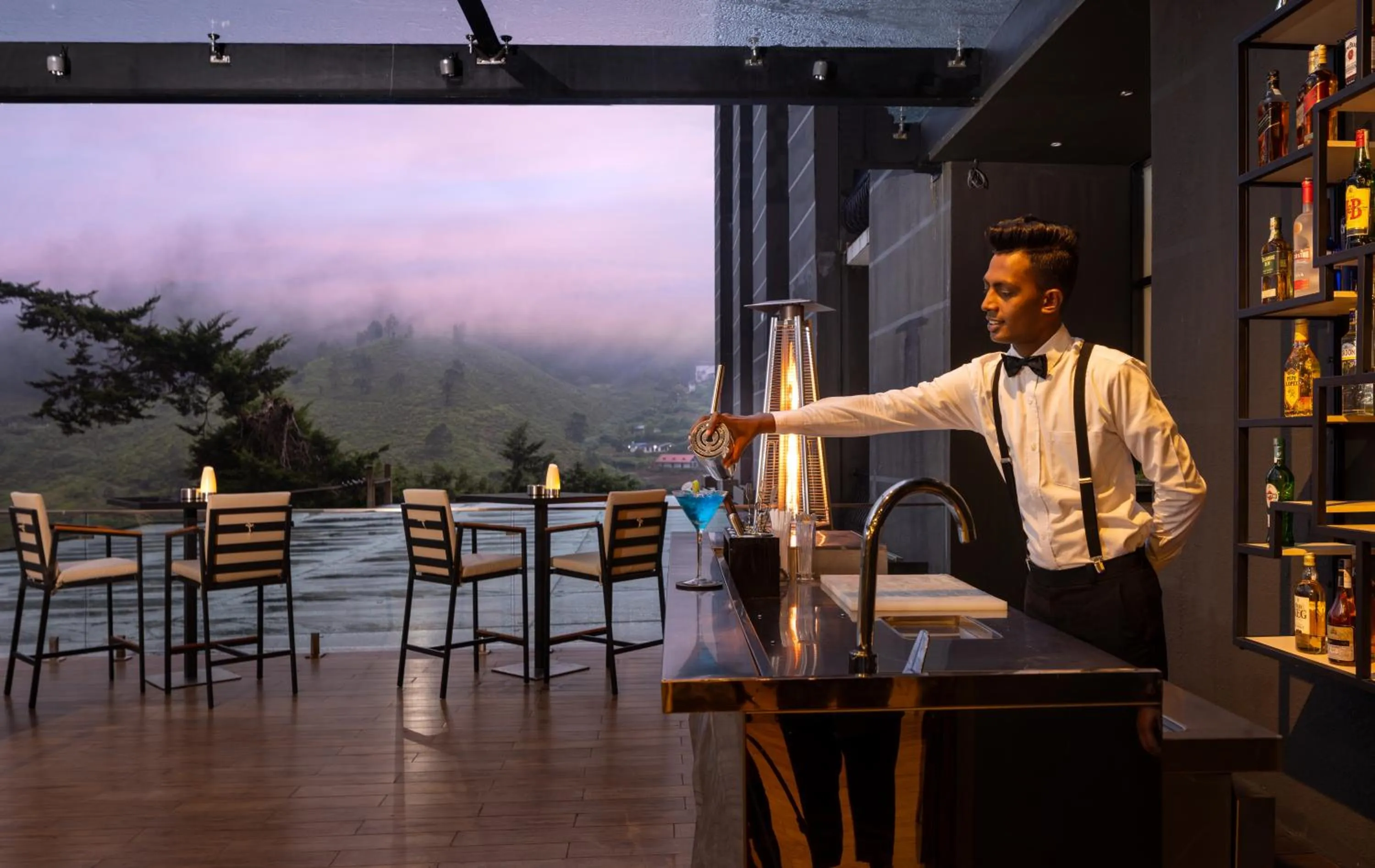 Staff in The Golden Ridge Hotel