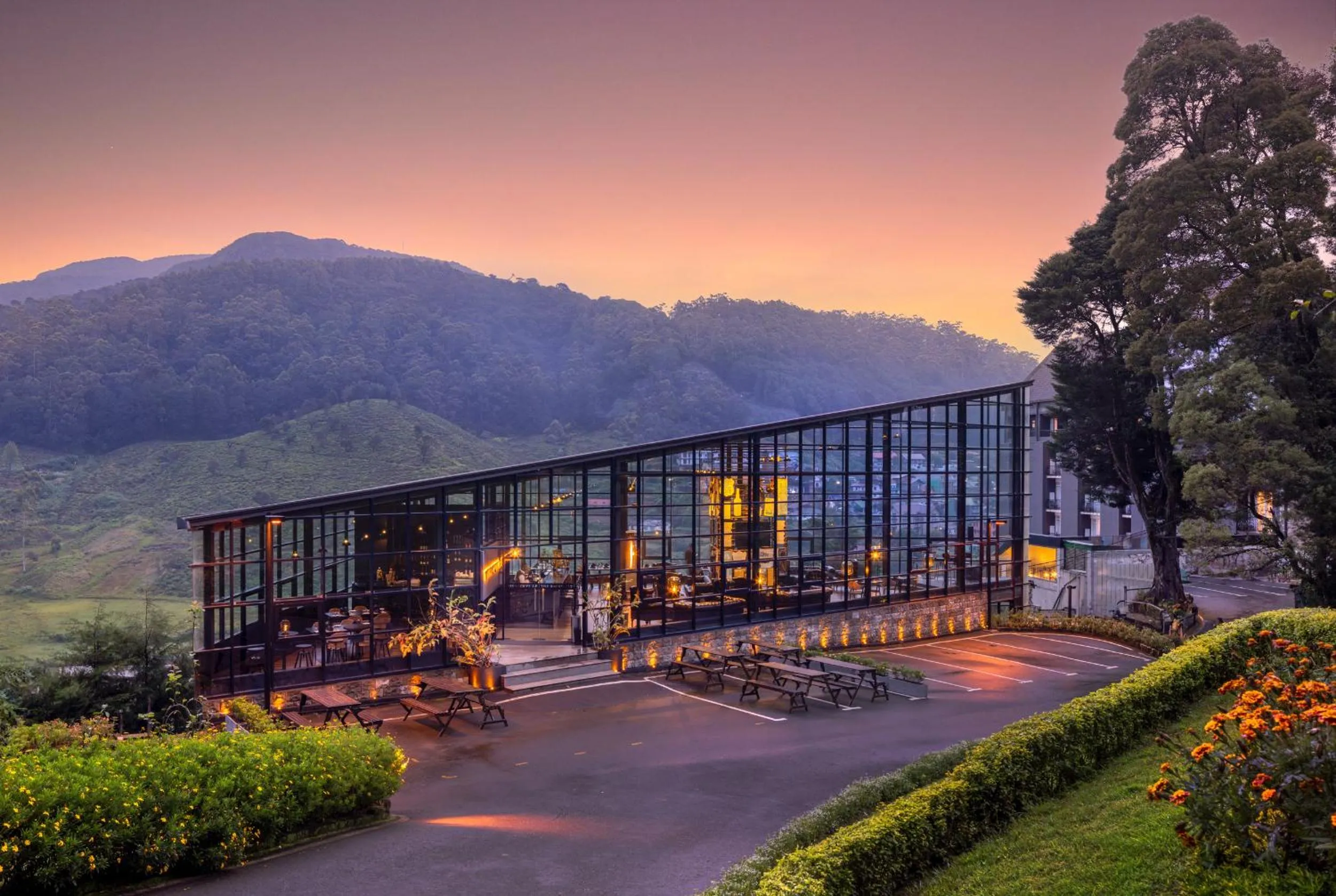 Restaurant/places to eat in The Golden Ridge Hotel