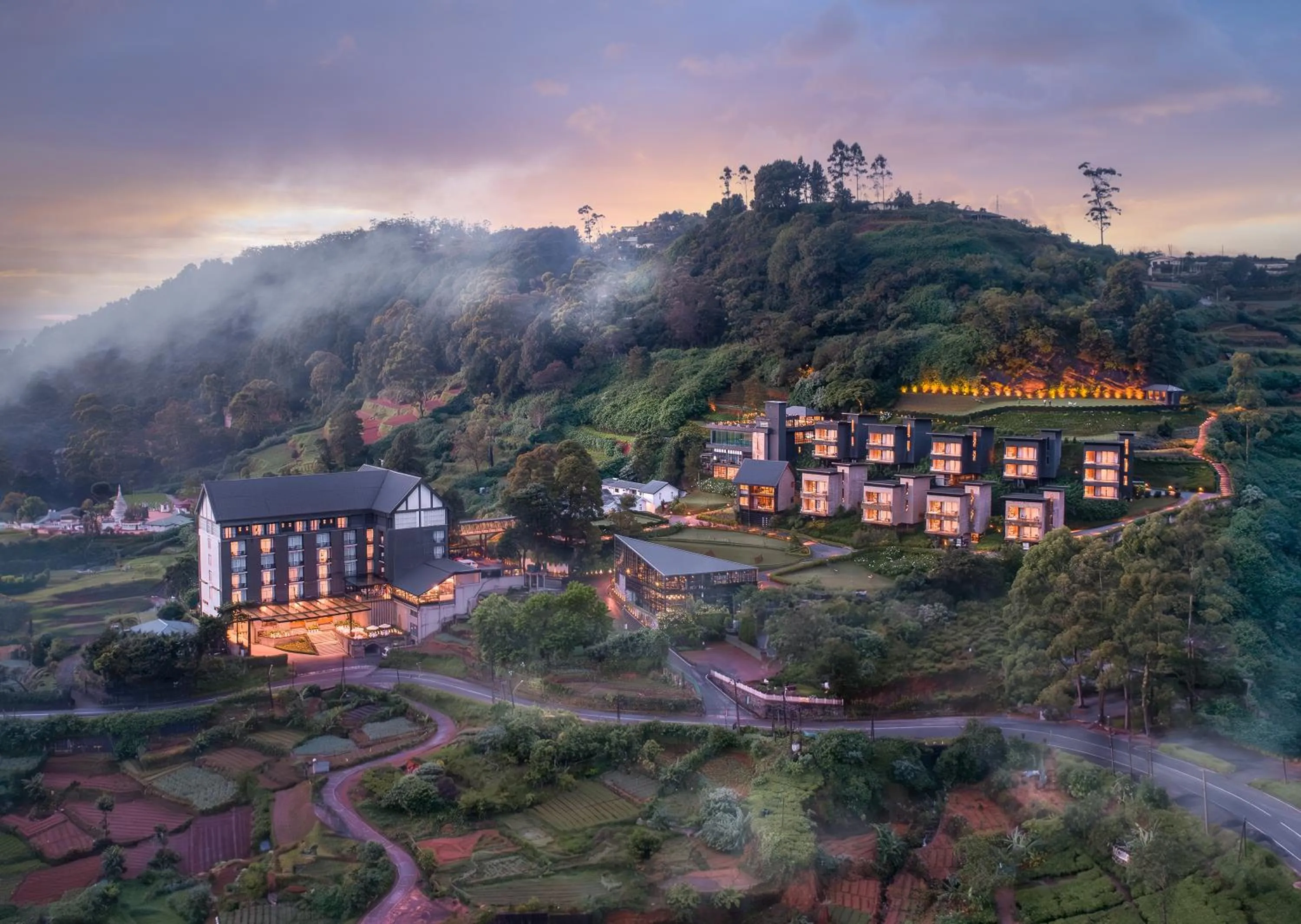 Property building in The Golden Ridge Hotel