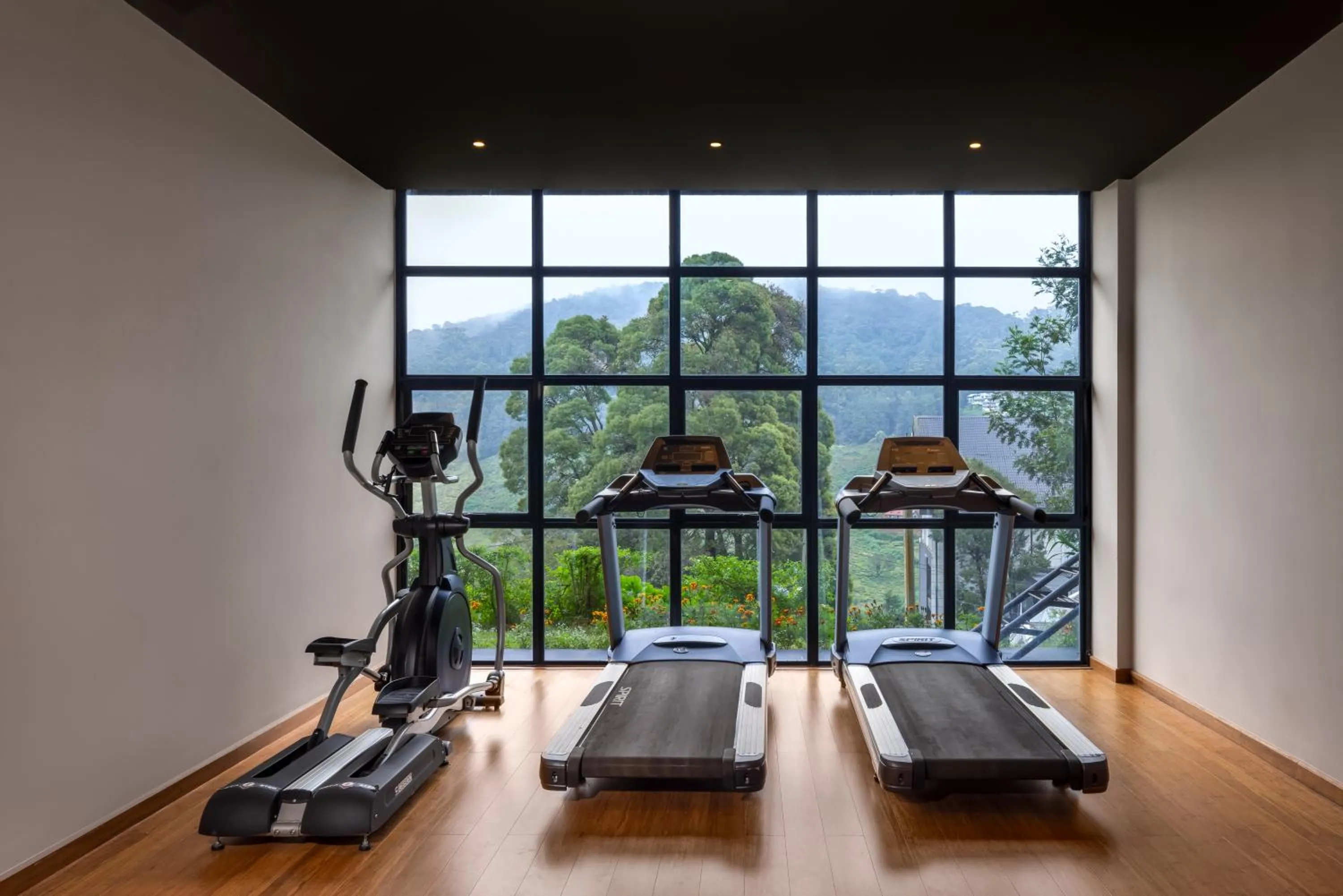 Fitness centre/facilities in The Golden Ridge Hotel