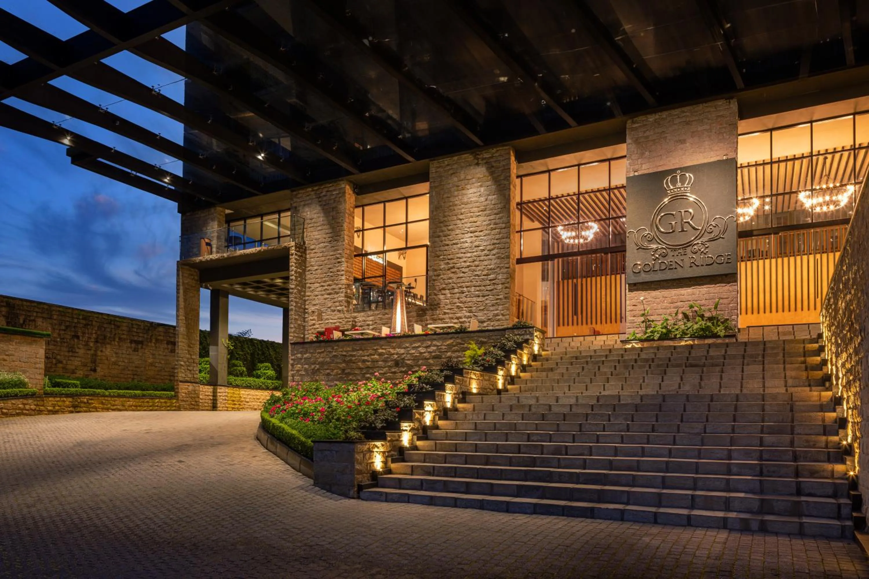 Property building in The Golden Ridge Hotel