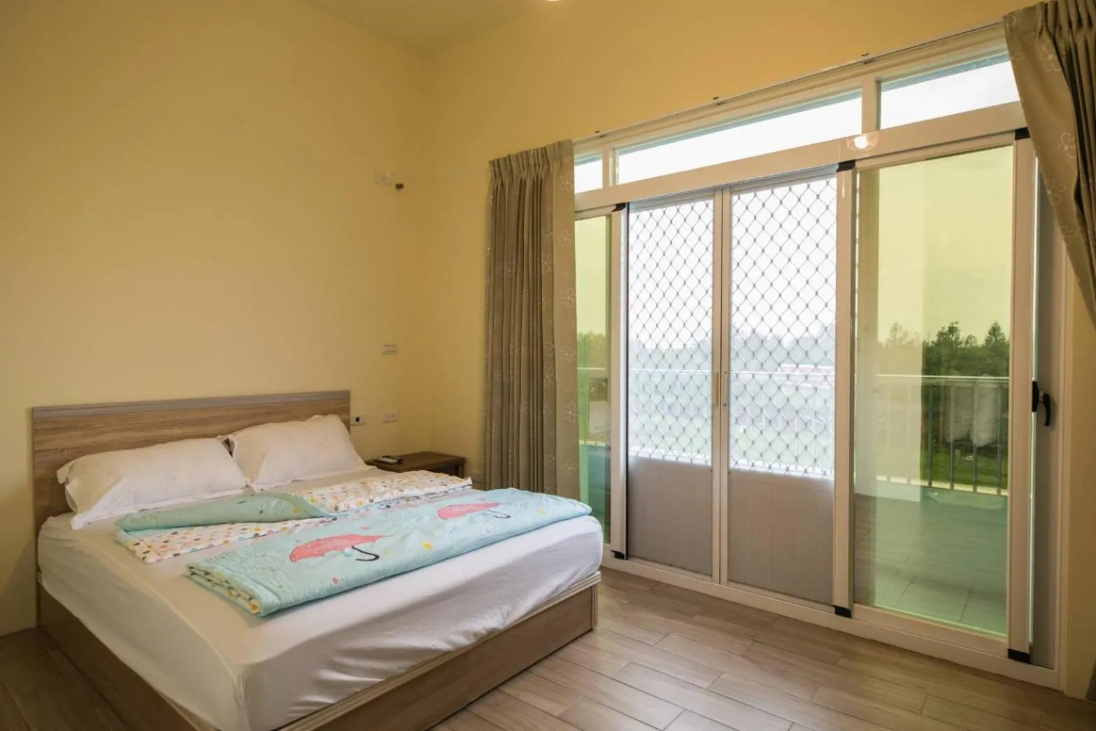 Bedroom, Bed in Penghu Color FIsh Homestay