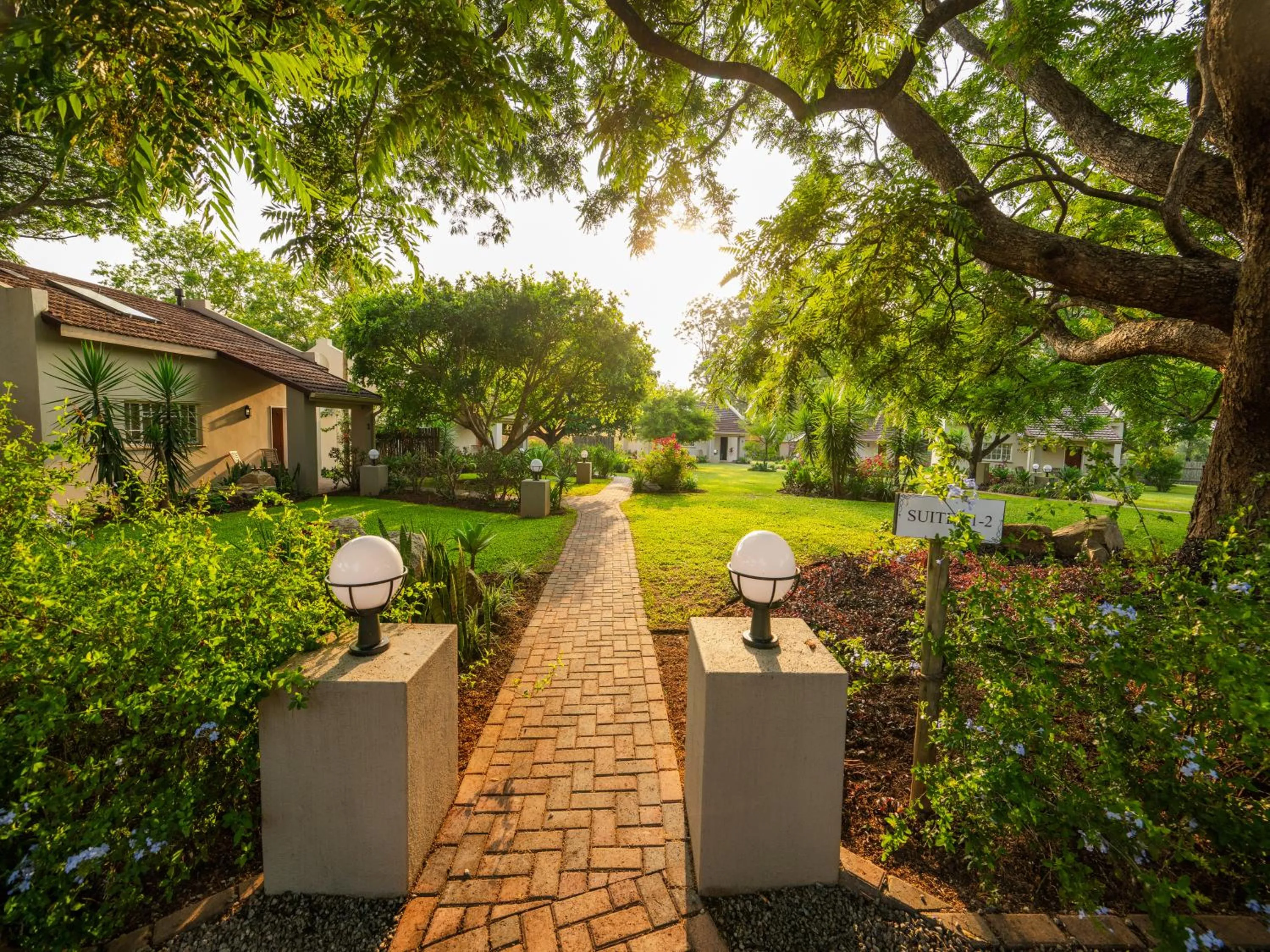 Garden in Monkey Thorn Lodge & Wellness Spa - Adults Only