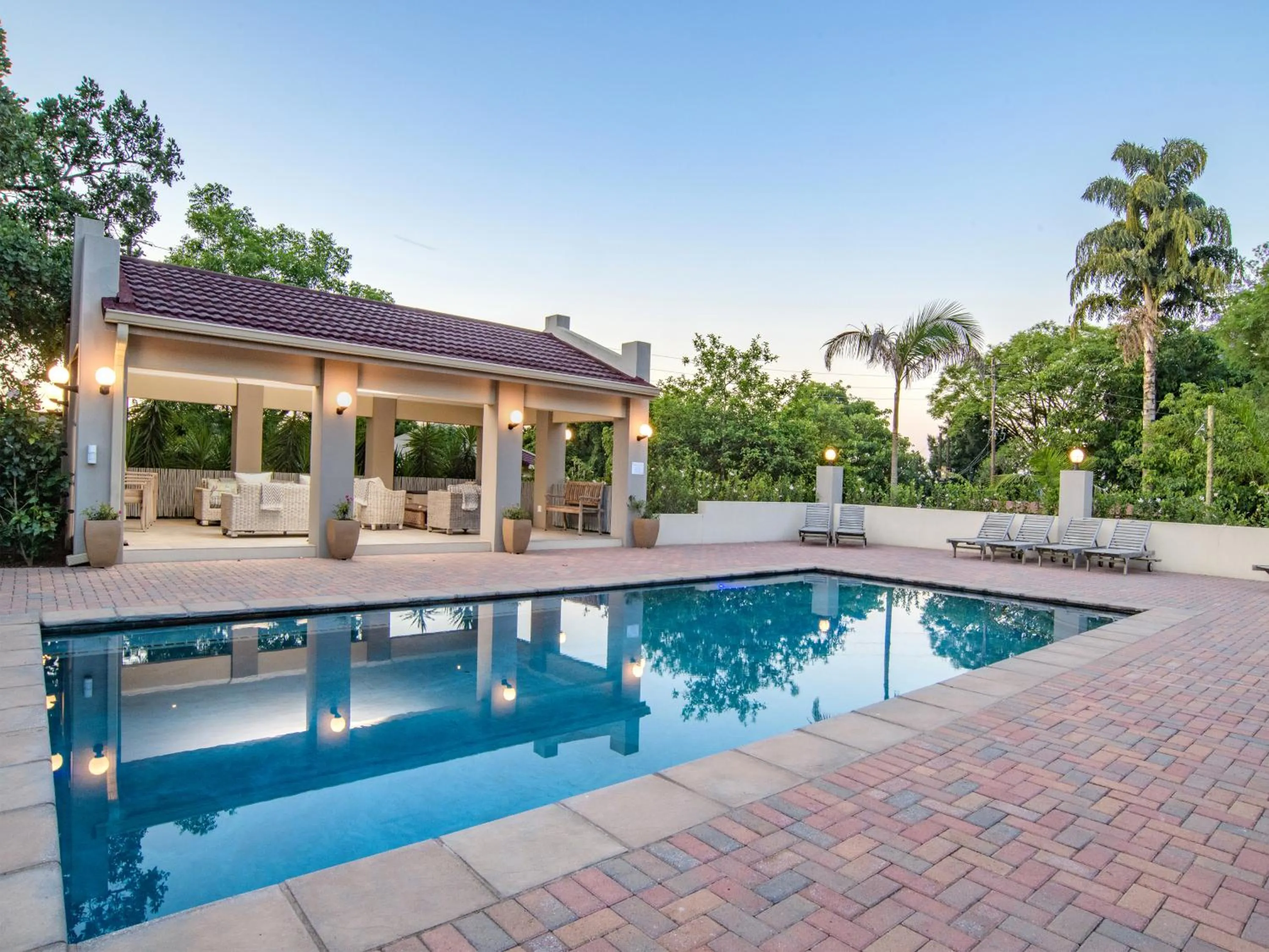 Swimming pool in Monkey Thorn Lodge & Wellness Spa - Adults Only