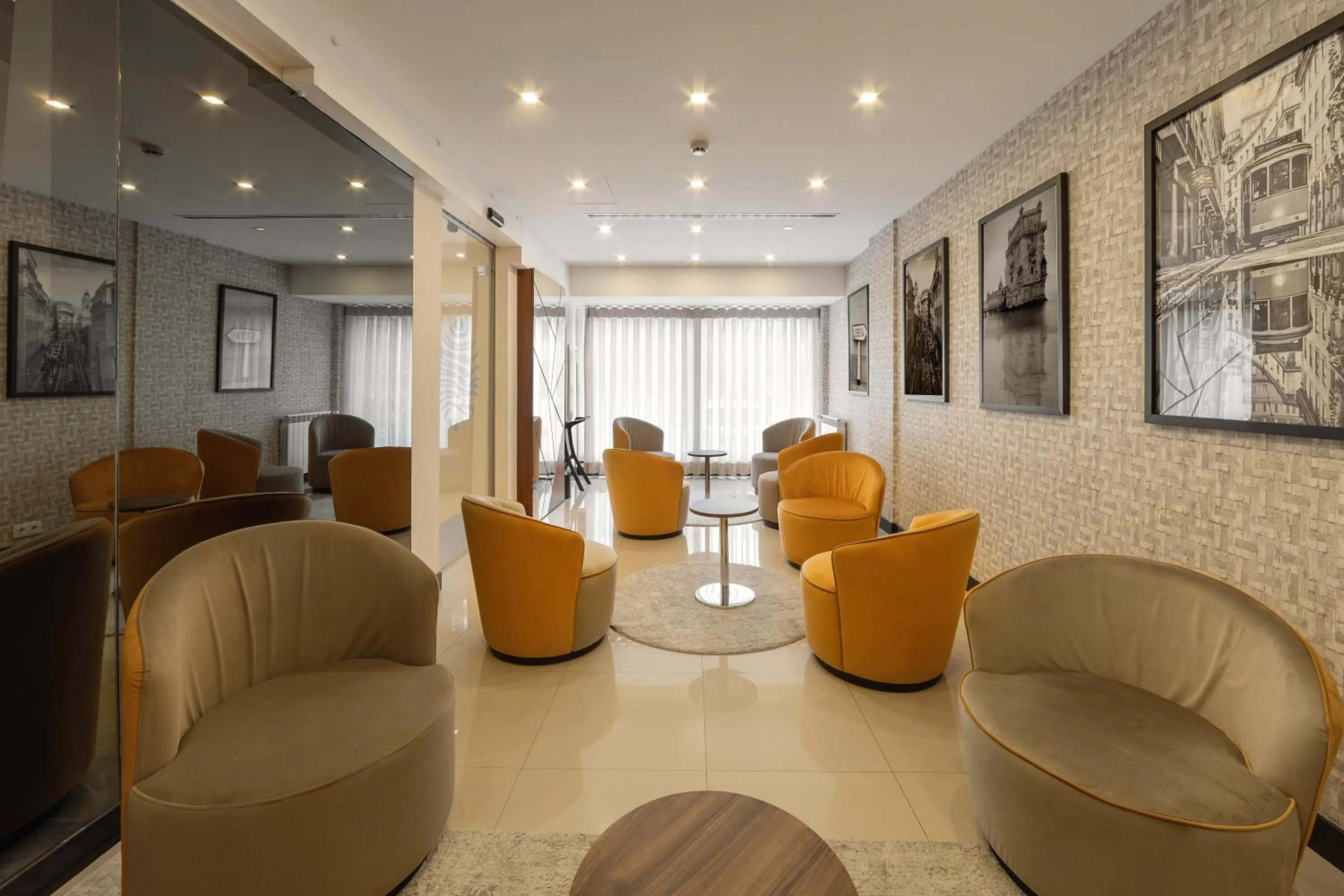 Living room in Hotel Lido