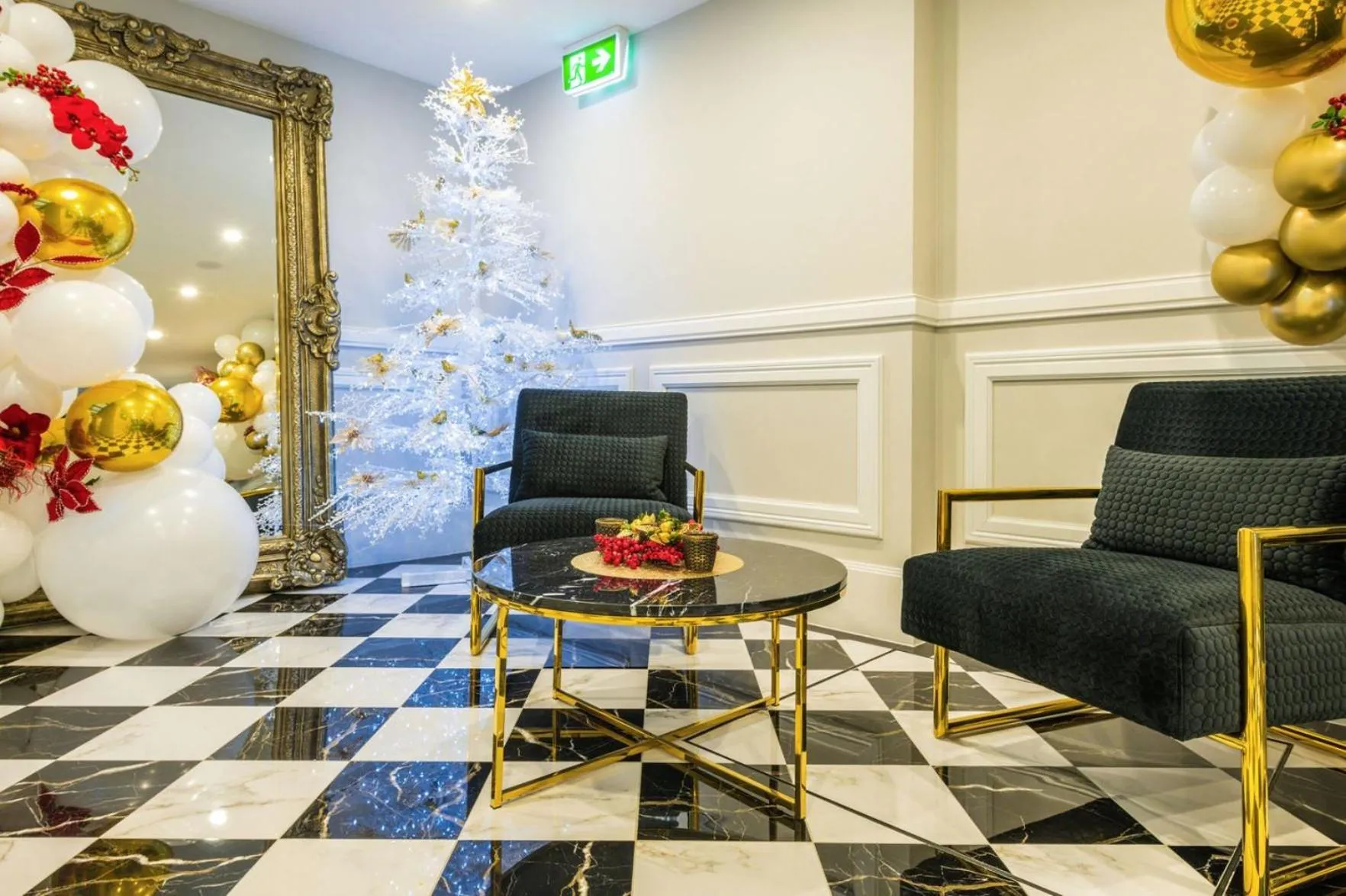 Communal lounge/ TV room in Gladius Hotel & Suites-Parramatta Marsden Street