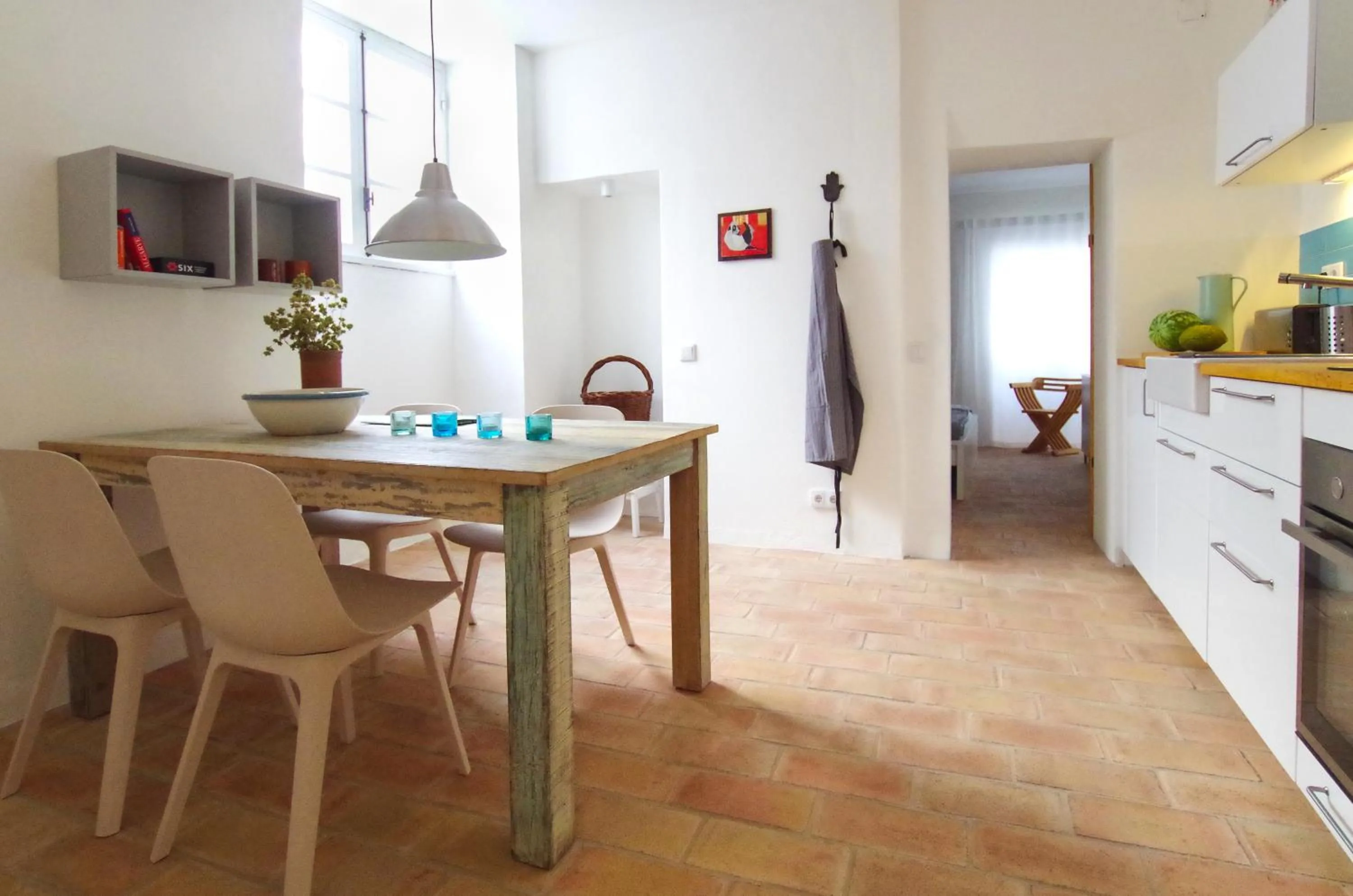 Photo of the whole room in Casa Margarida Azul