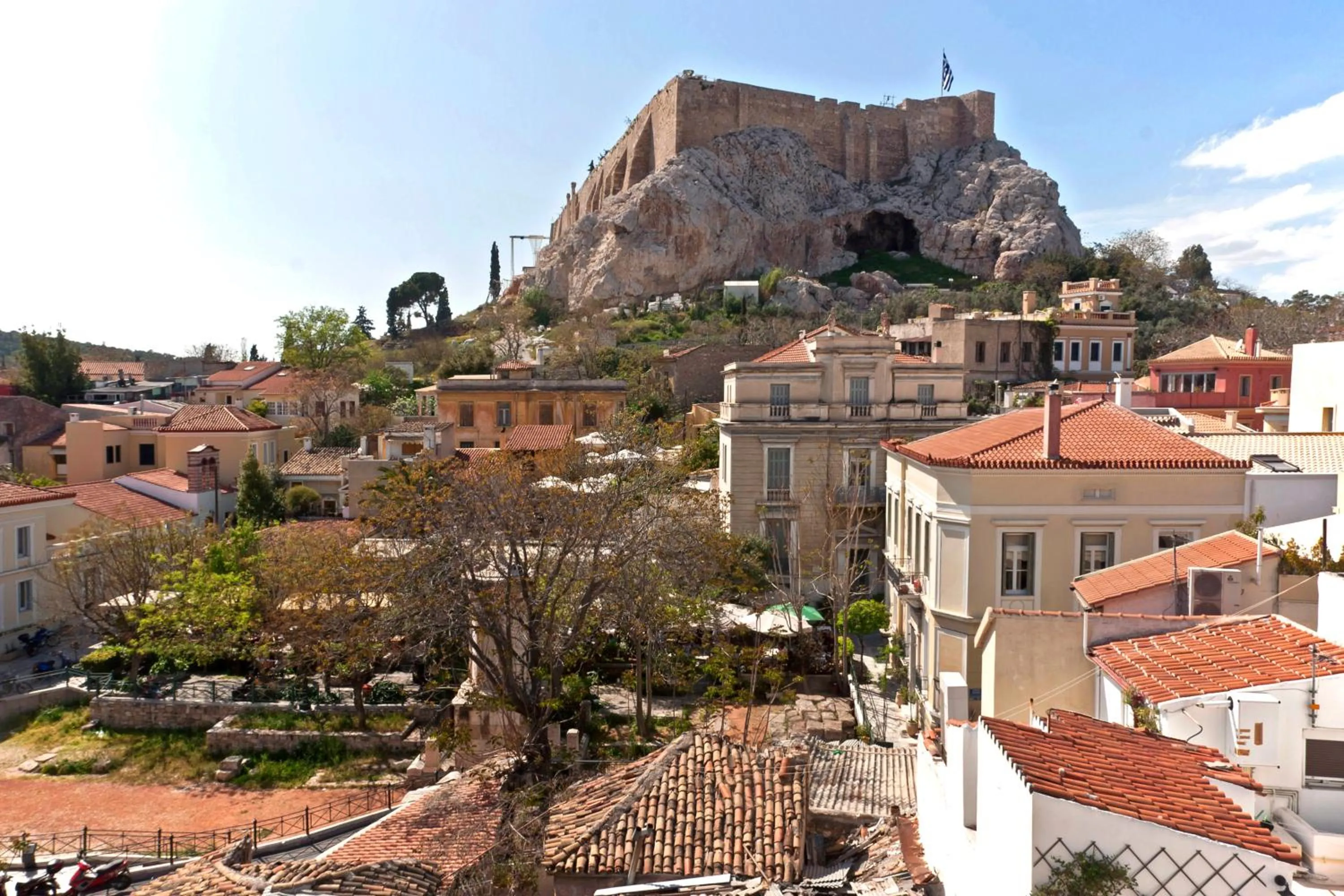 Patio in Phaedra Hotel