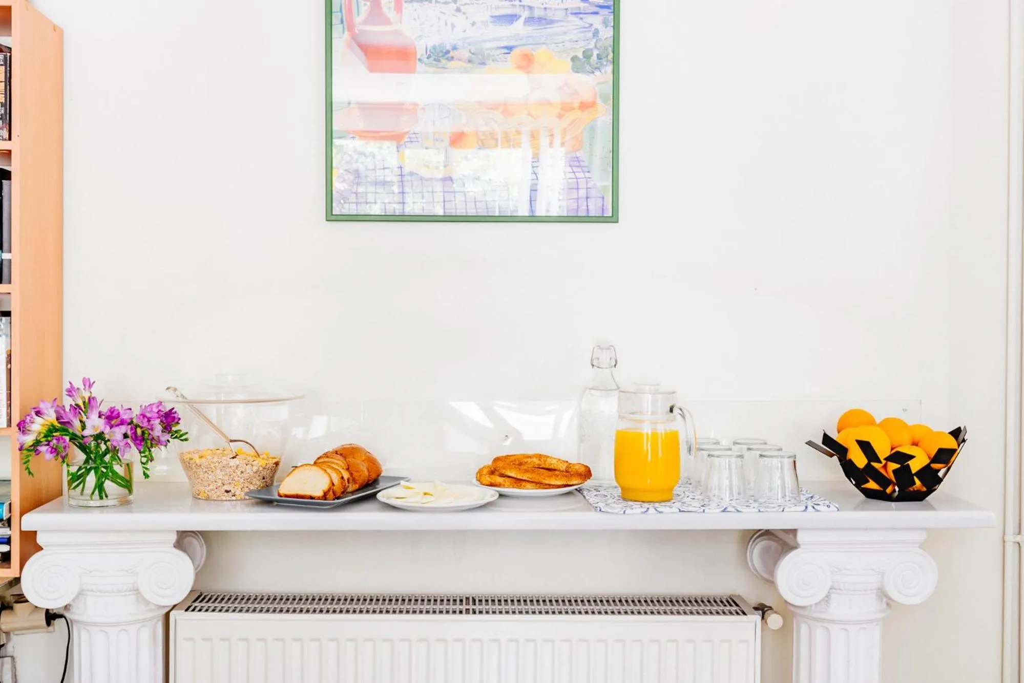 Dining area in Phaedra Hotel
