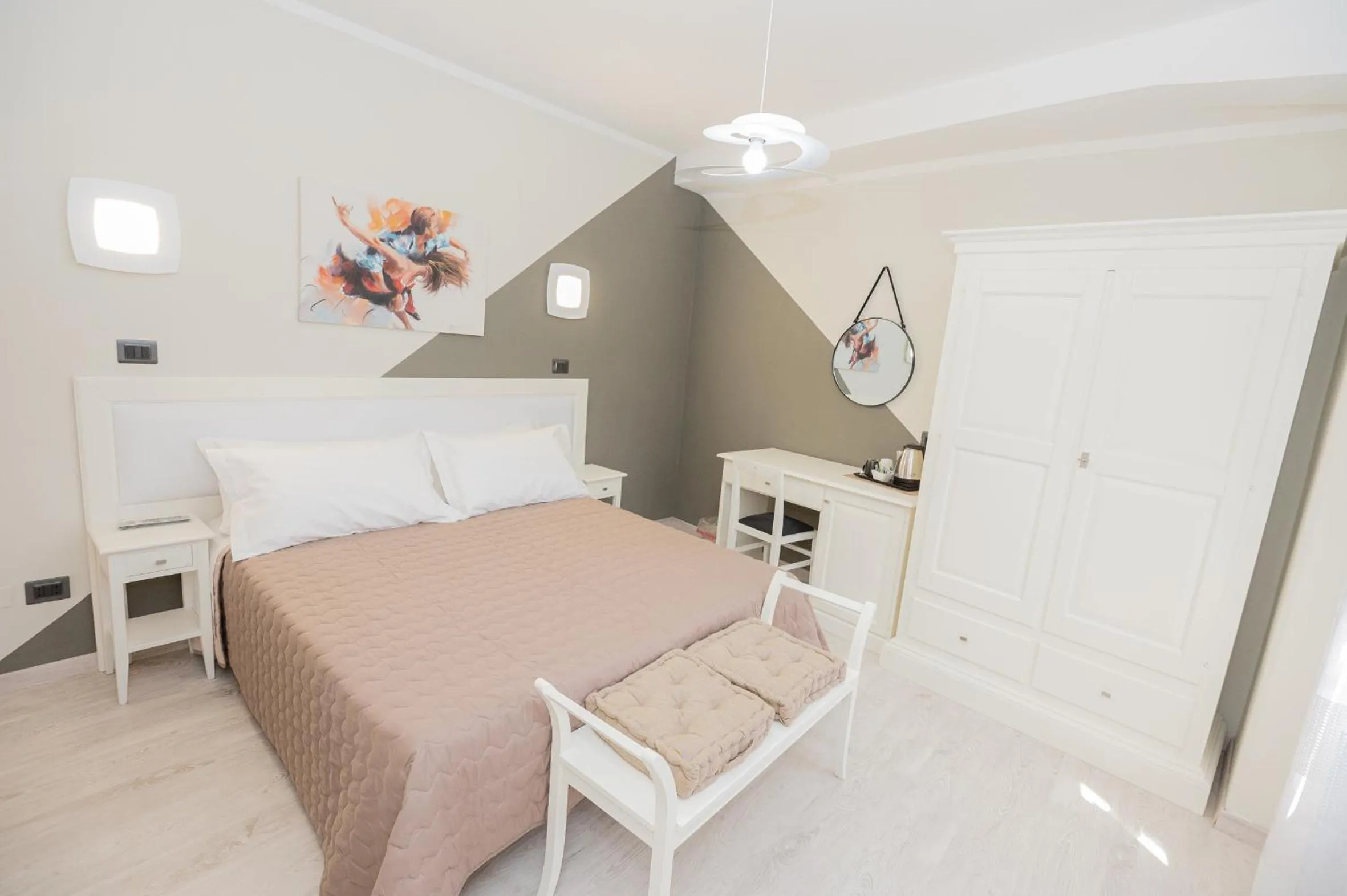 Bedroom, Bed in B&B Le Scalette B&B San Marco