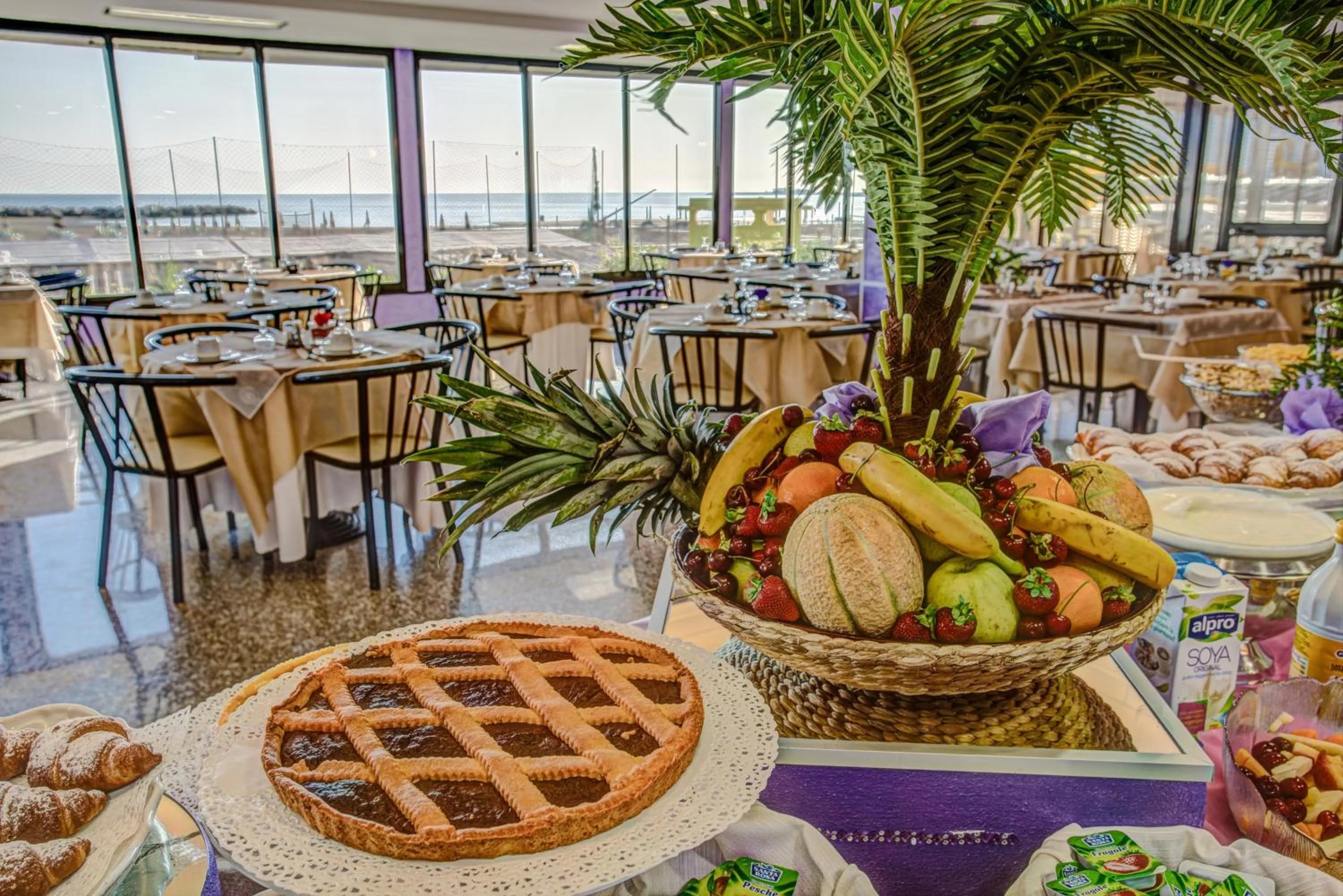 Italian breakfast in Hotel Caesar Paladium