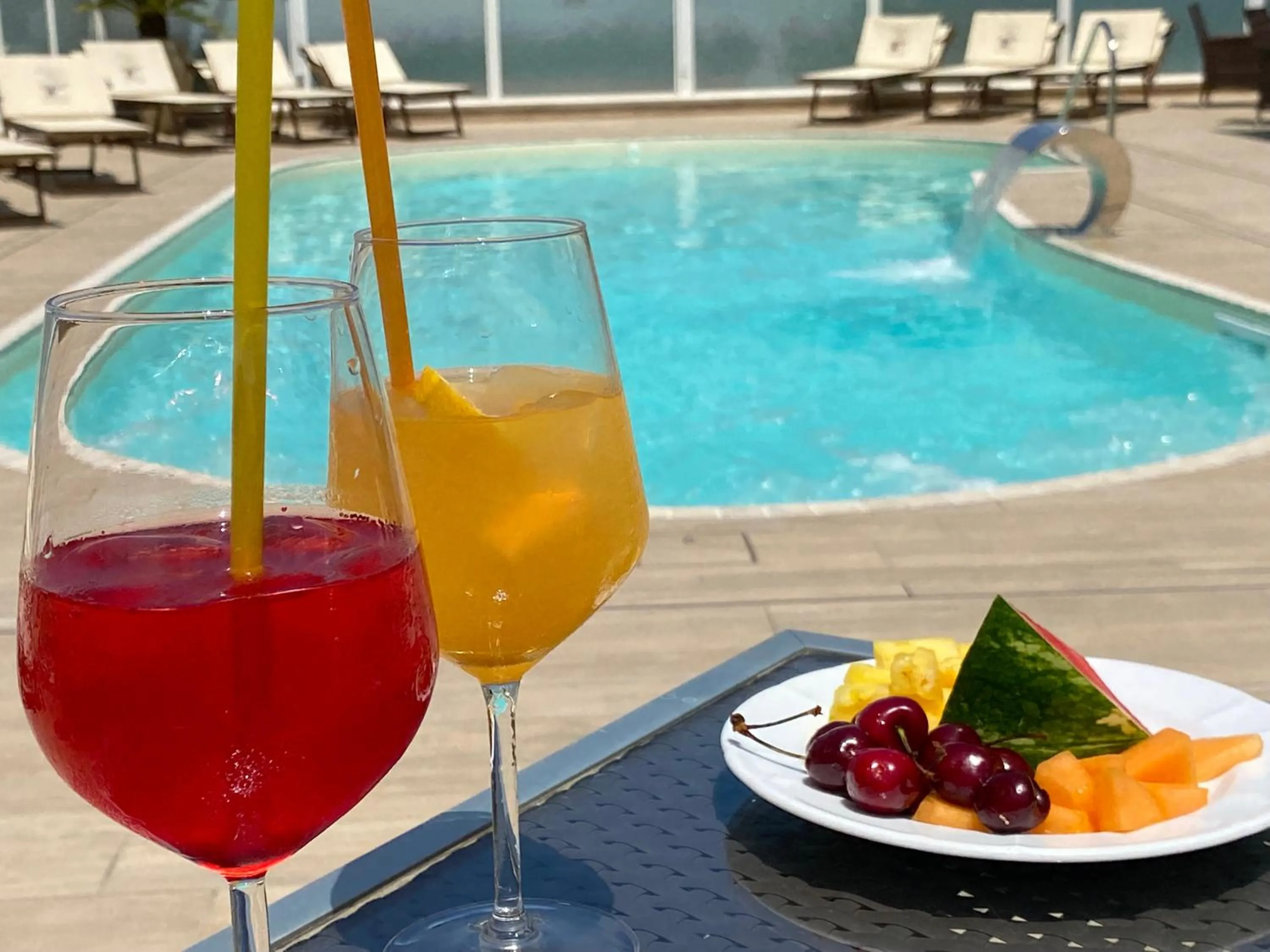 Swimming pool in Hotel Caesar Paladium