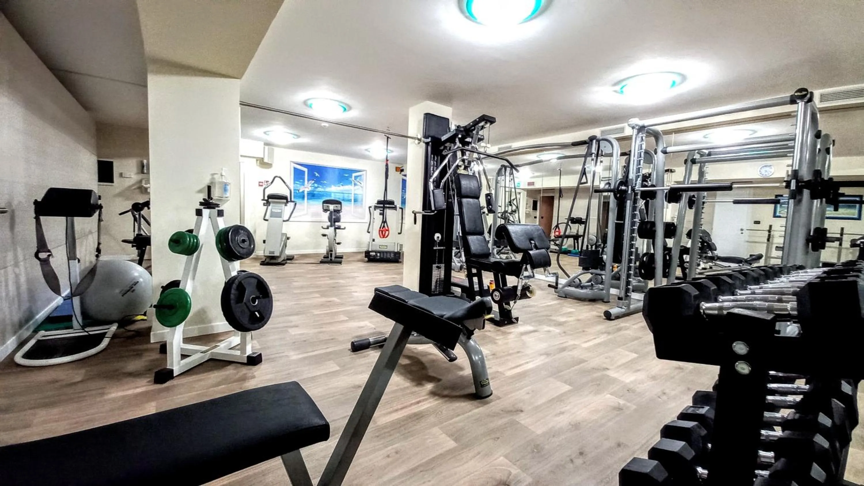 Fitness centre/facilities in Hotel Caesar Paladium