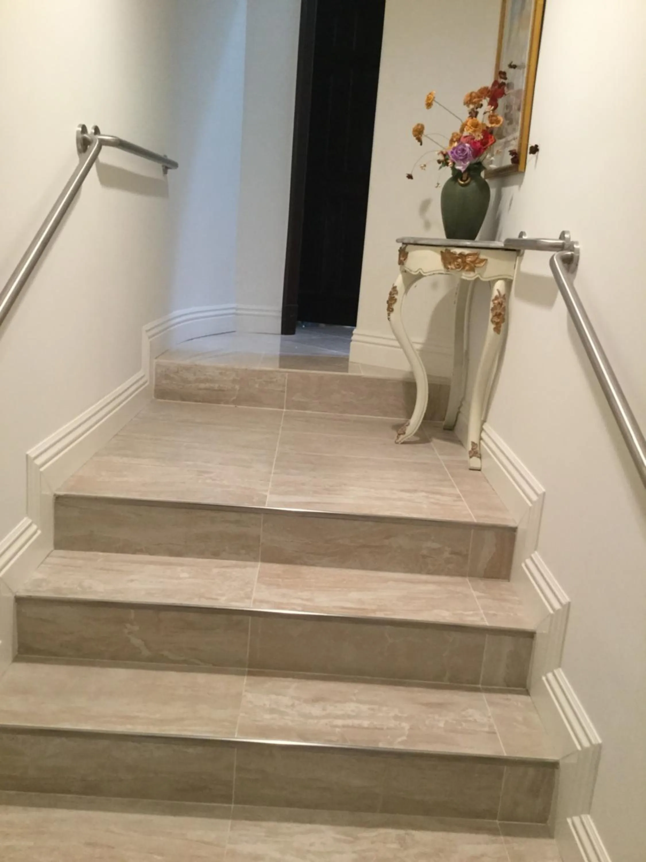 Facade/entrance in Entire Second Flr - Santa Monica Luxury Roman Villa