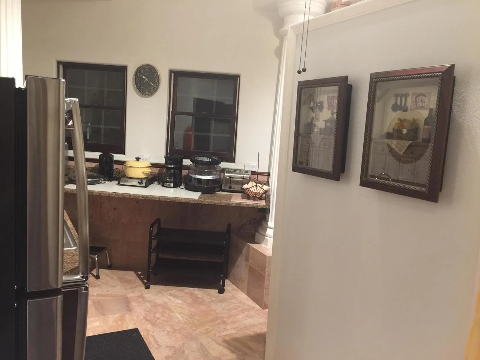 Kitchen or kitchenette in Entire Second Flr - Santa Monica Luxury Roman Villa