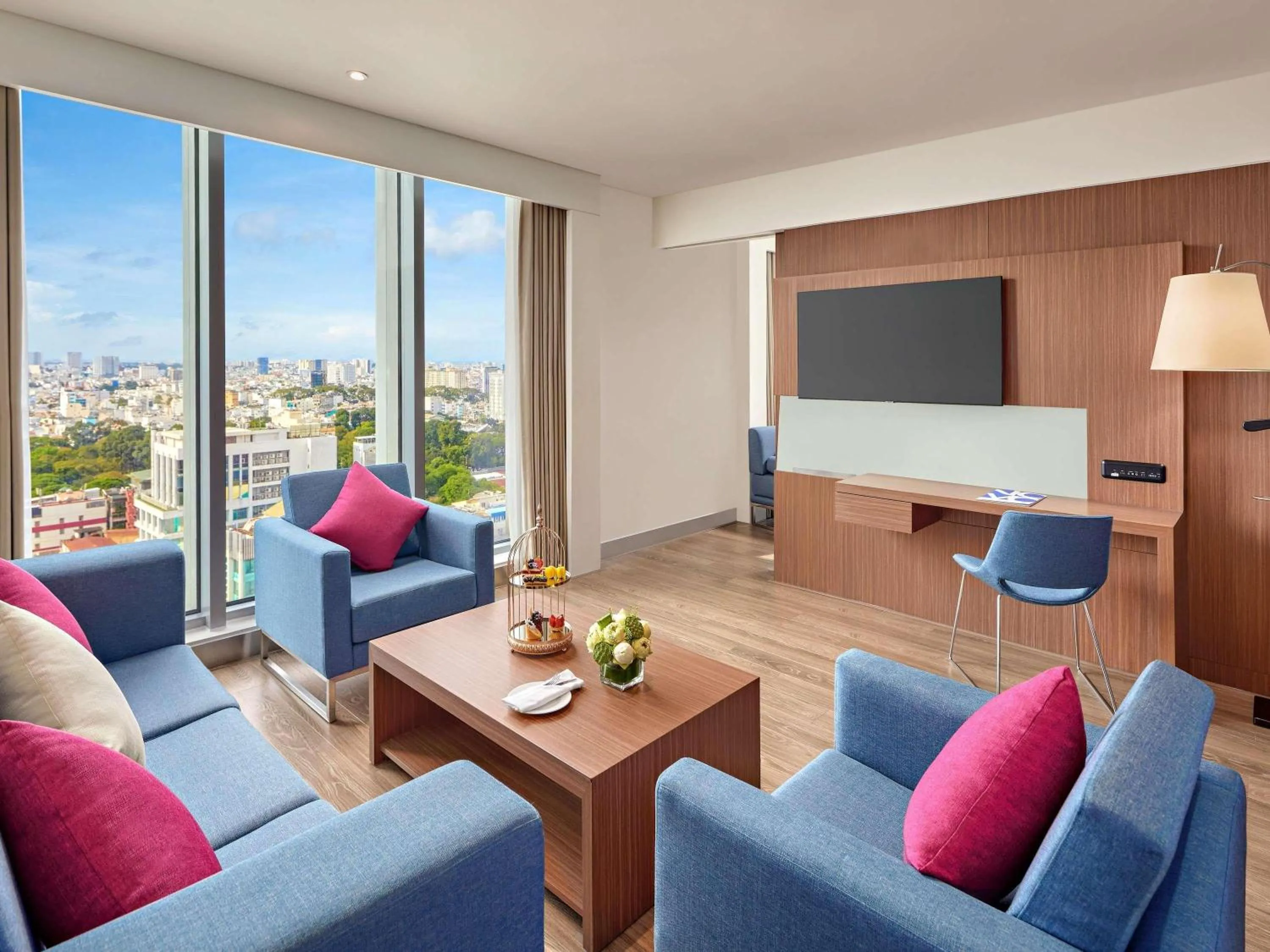 Bedroom in Novotel Saigon Centre