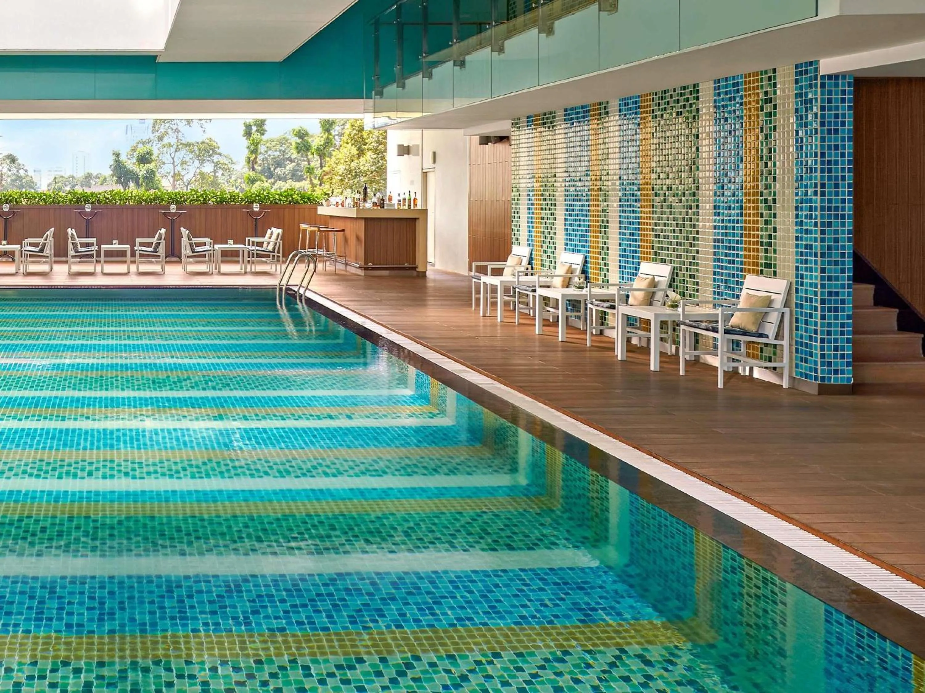 Lounge or bar in Novotel Saigon Centre