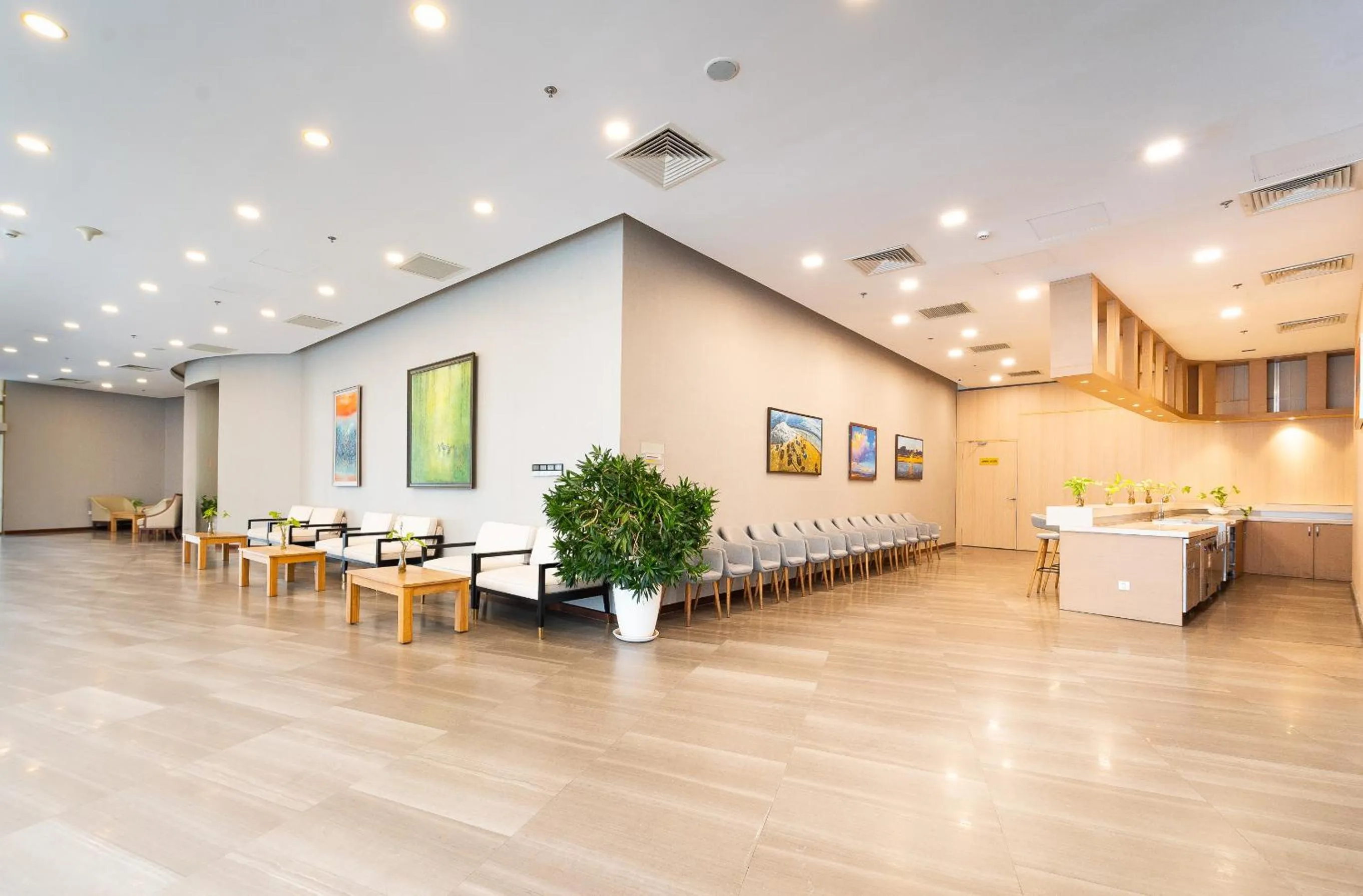 Seating area in DIC Star Landmark