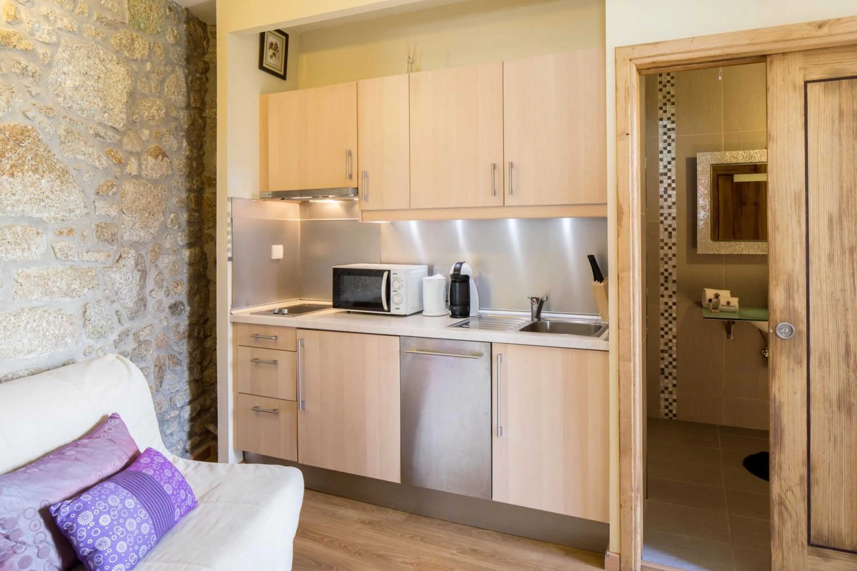 Kitchen or kitchenette in Quinta Sao Miguel de Arcos