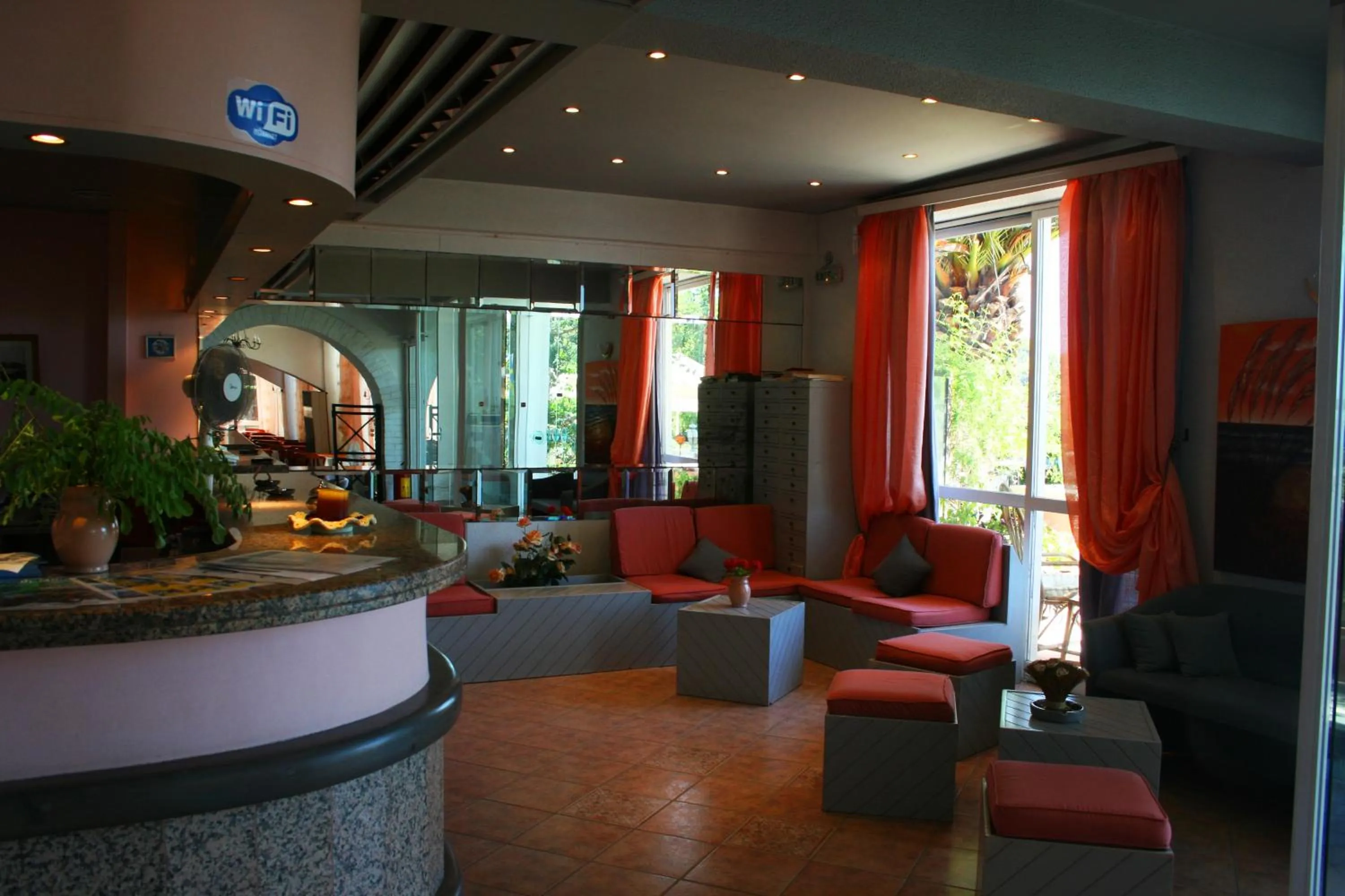 Lobby or reception in Aegli Hotel