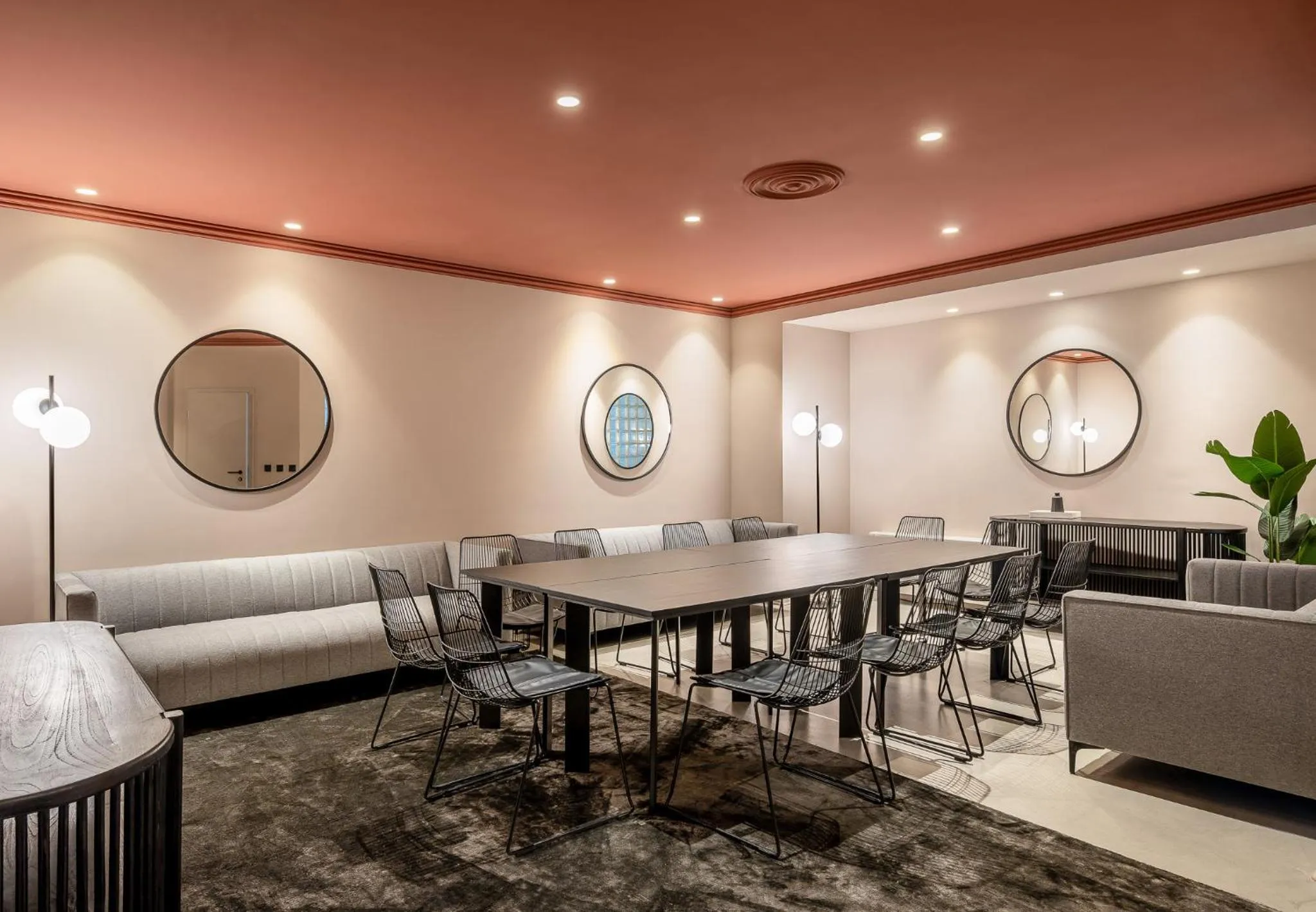 Seating area in VISIONAPARTMENTS Bucharest - contactless check-in