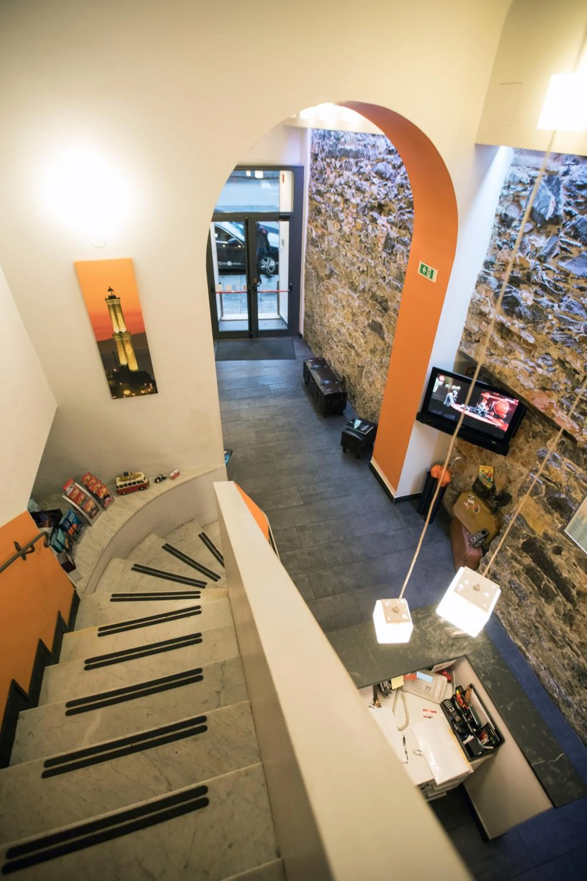 Lobby or reception in Hotel Fiume