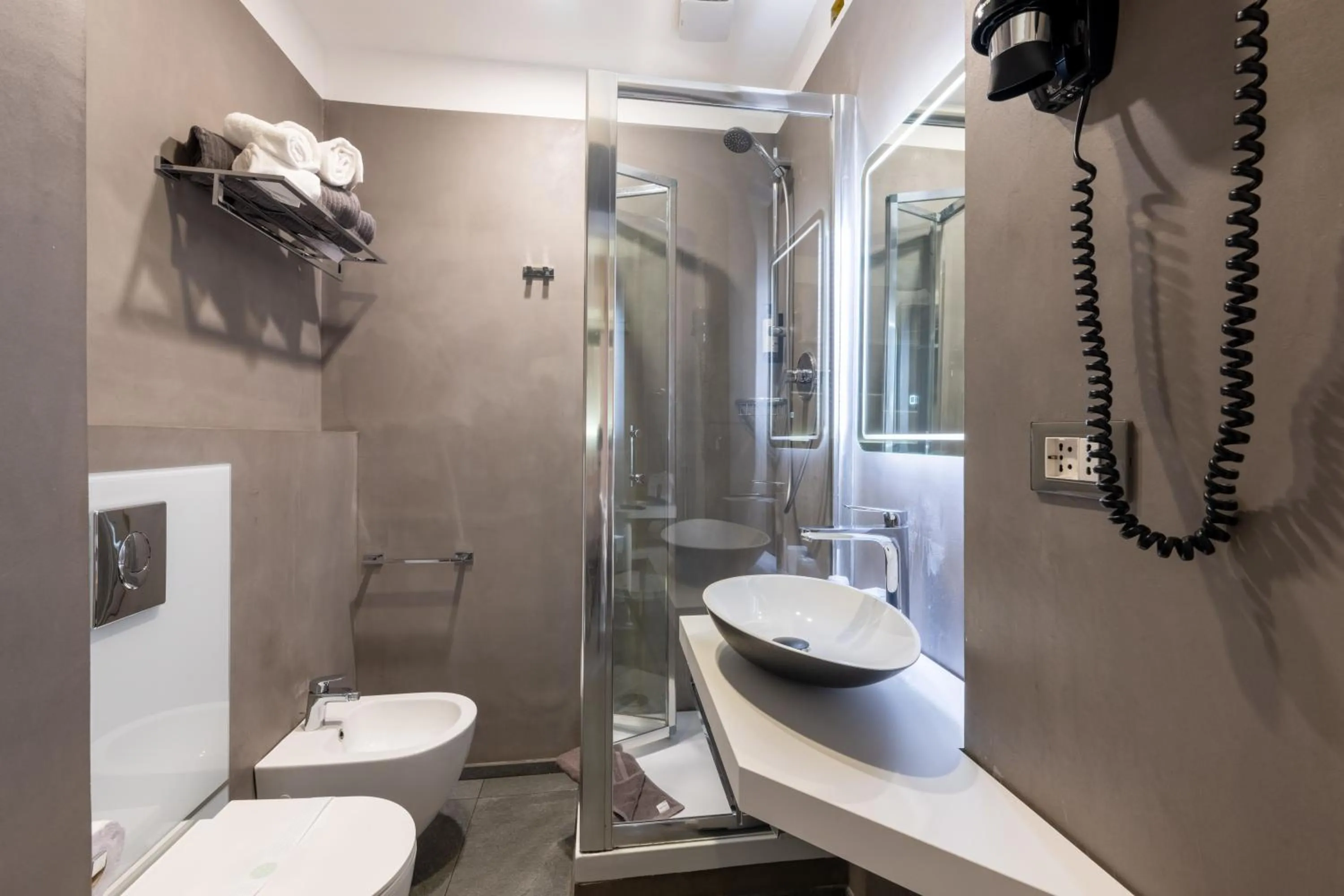 Bathroom in Hotel Fiume