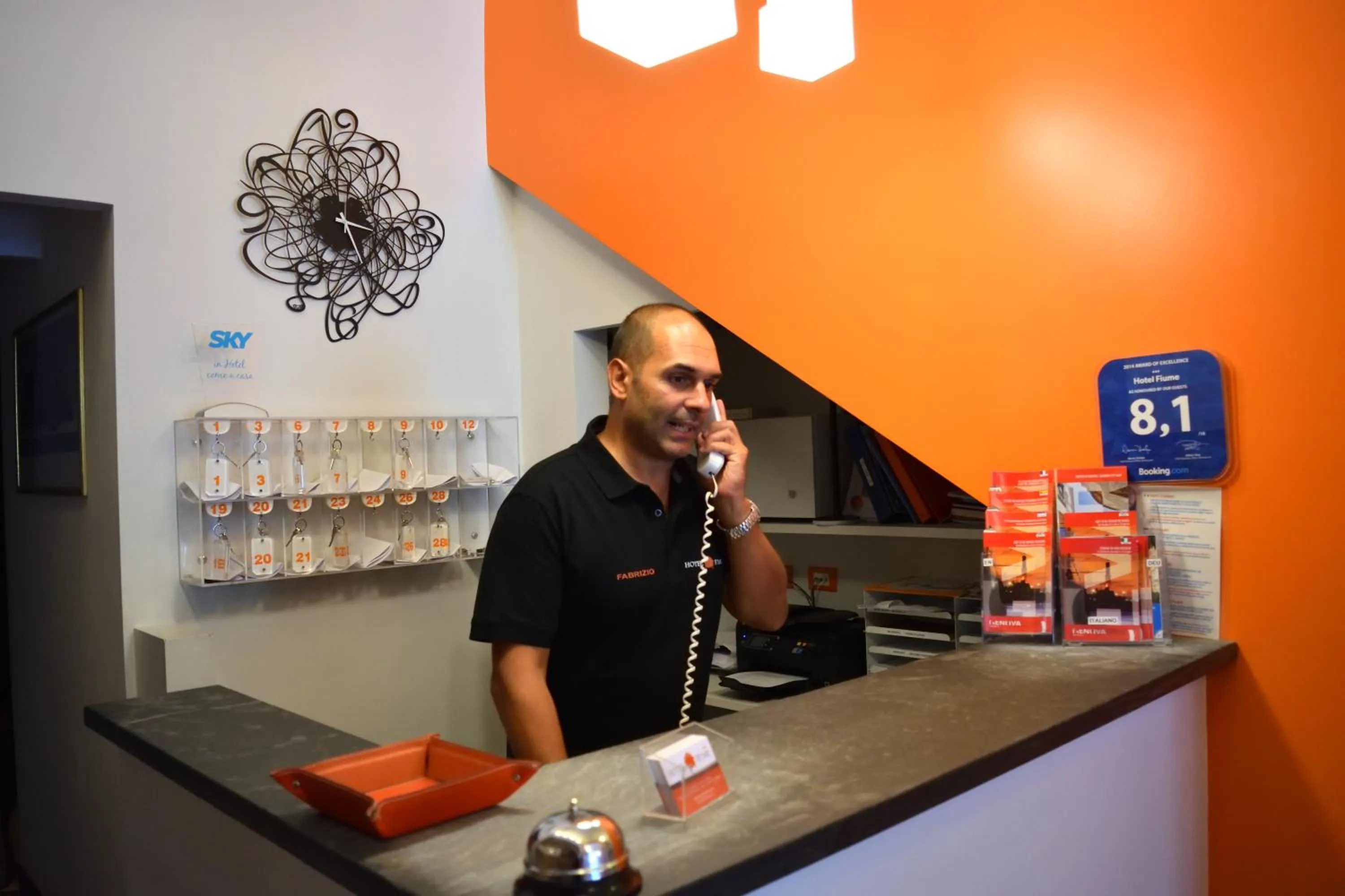 Staff in Hotel Fiume