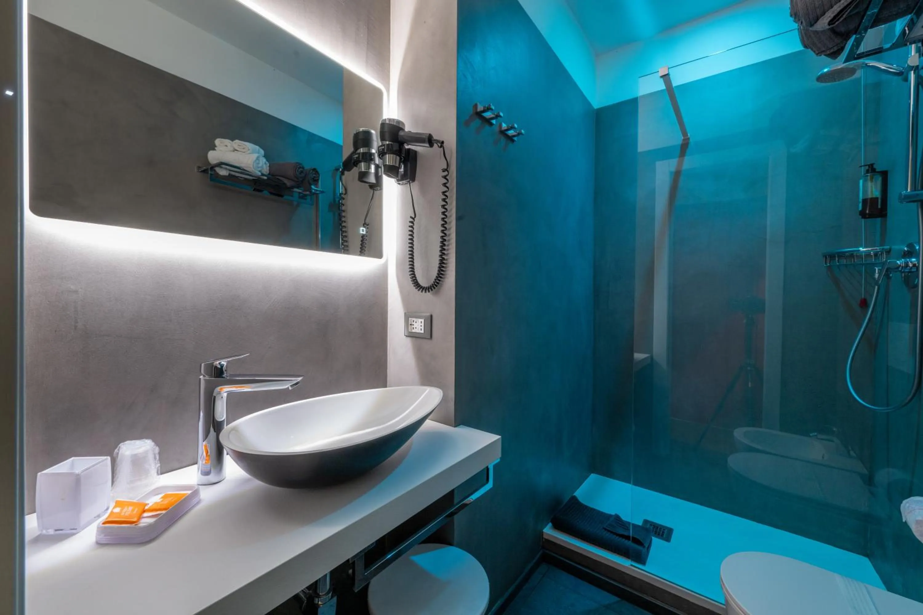 Bathroom in Hotel Fiume