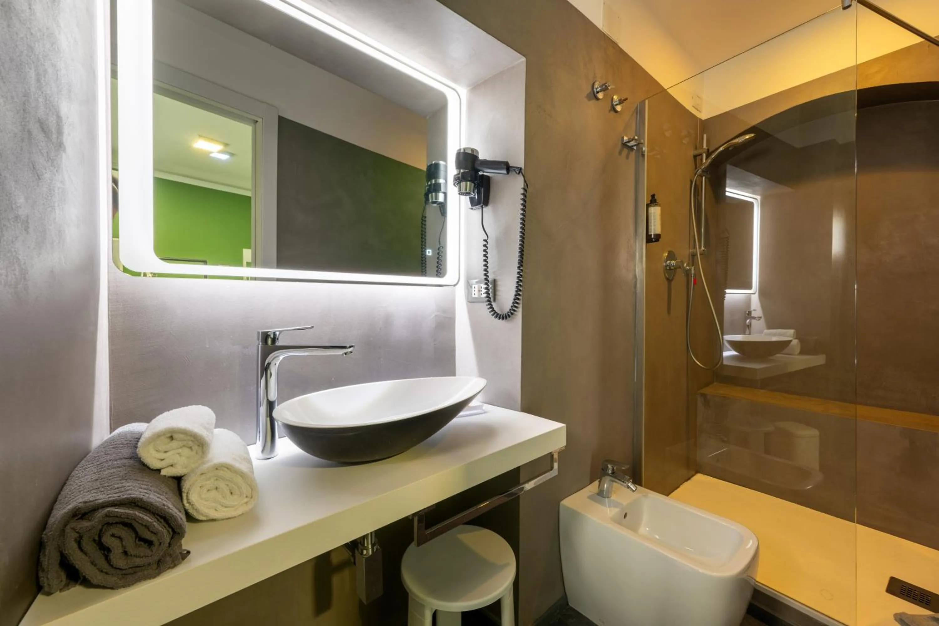 Bathroom in Hotel Fiume