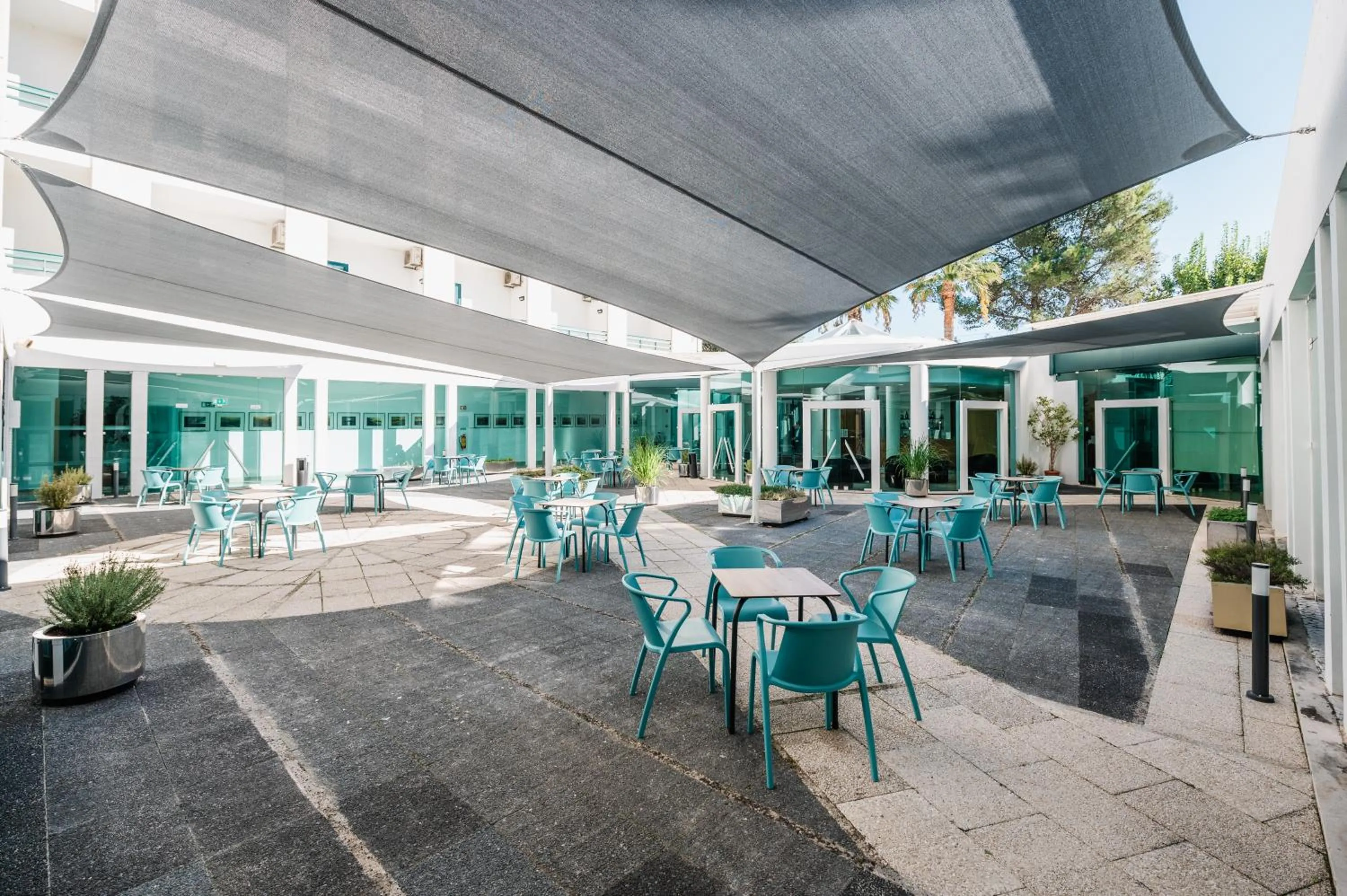Patio in Leziria Parque Hotel