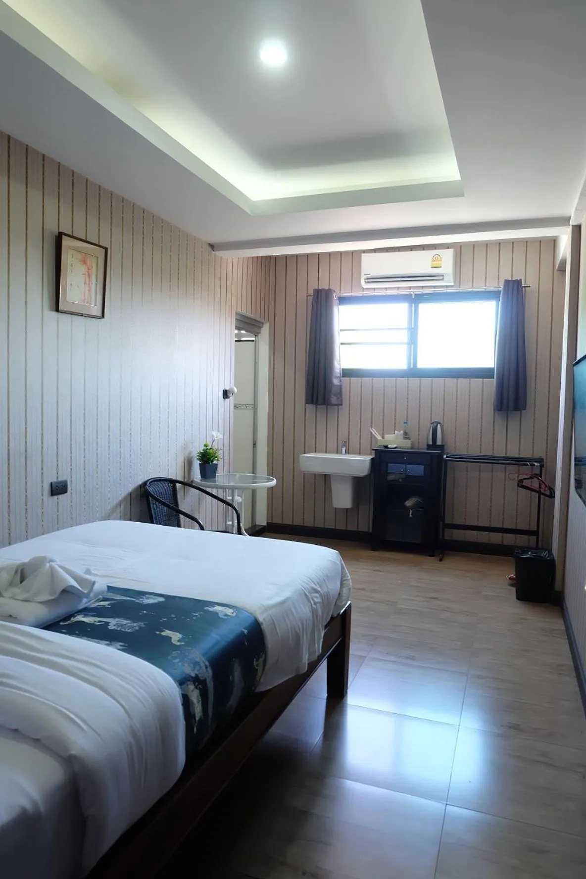 Bed in A Lanna Boutique House